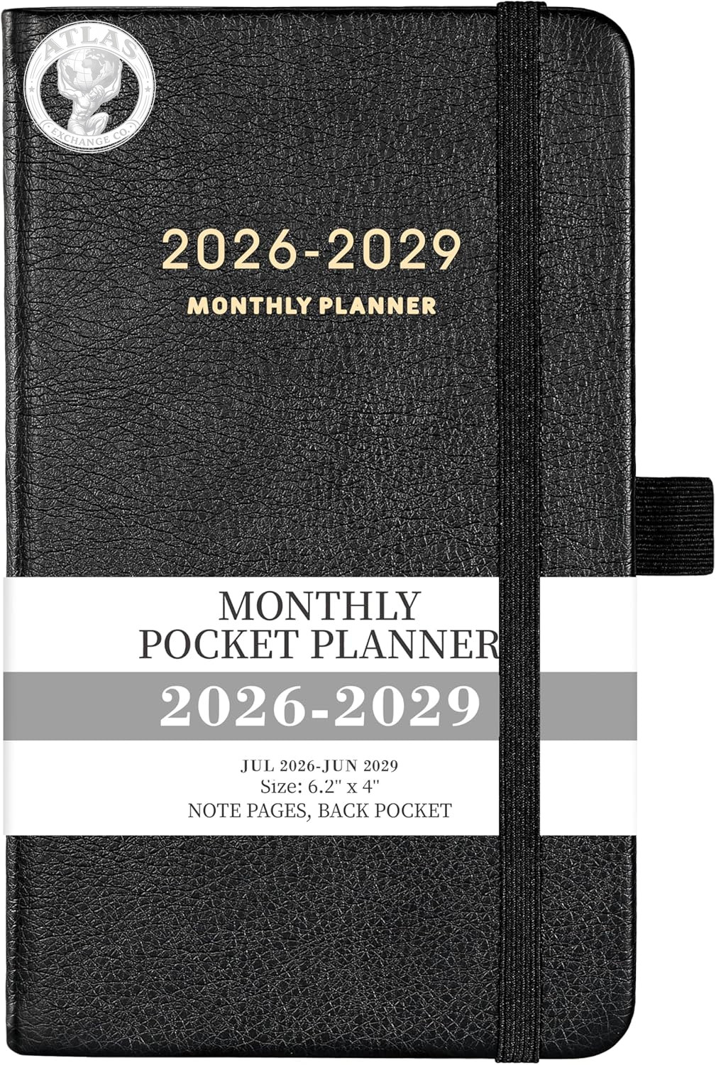 2026-2029 Pocket Planner – 3 Year Monthly Planner 2026-2029, Jul.2026 – Jun.2029