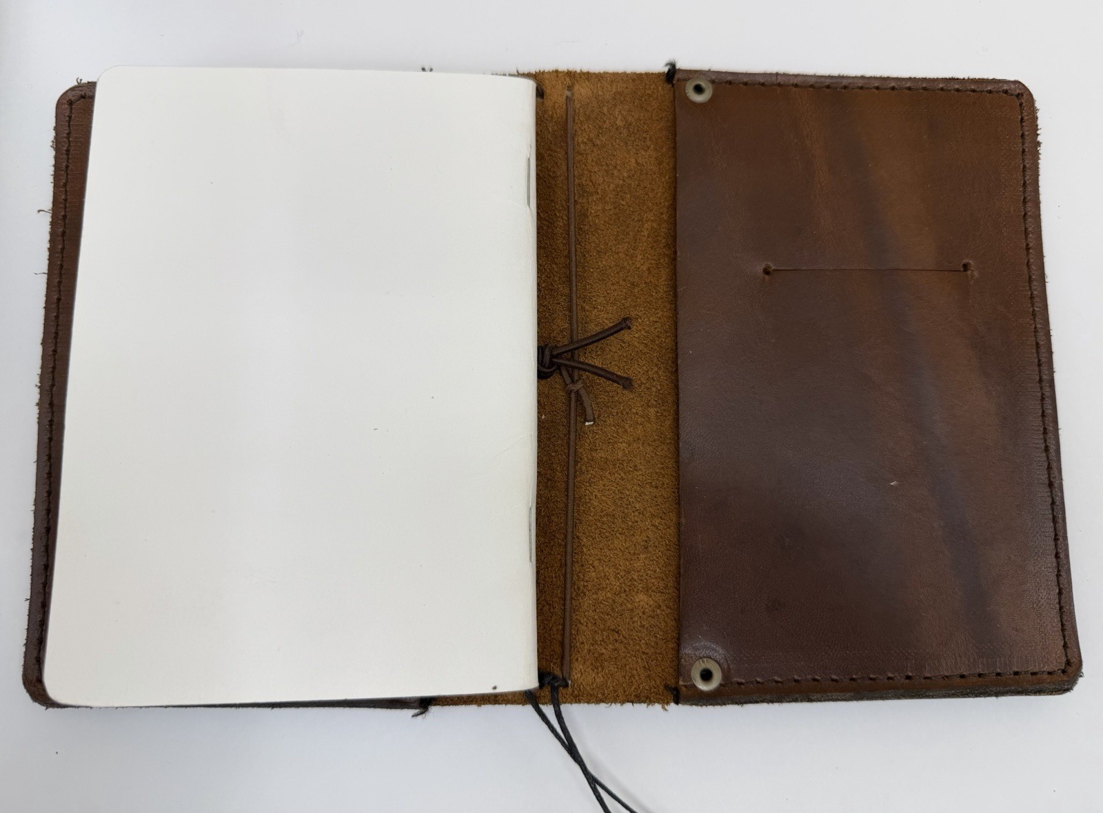 Zenkraft Handmade Leather Traveler’s Notebook Cover For 4×6 Notebooks Brown TN