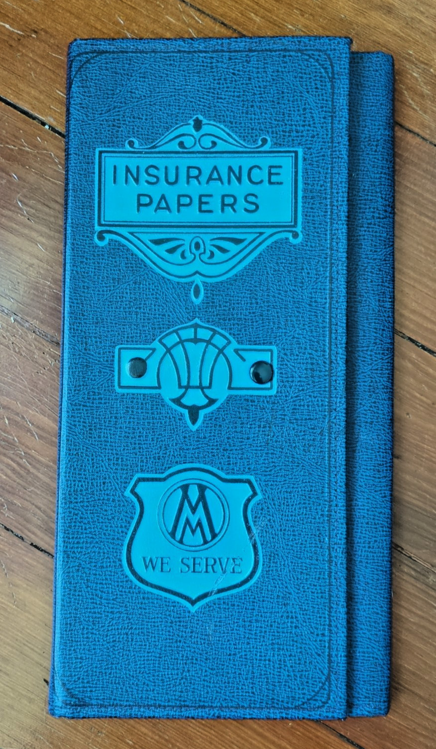 Vintage “Insurance Papers” document Wallet/Portfolio Folder