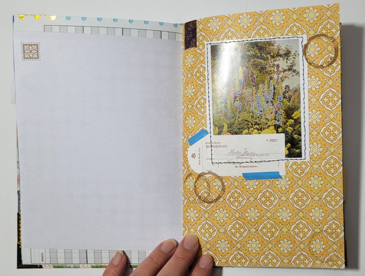 Handmade Junk Journal ~ Boho Beauty ~ Yellow