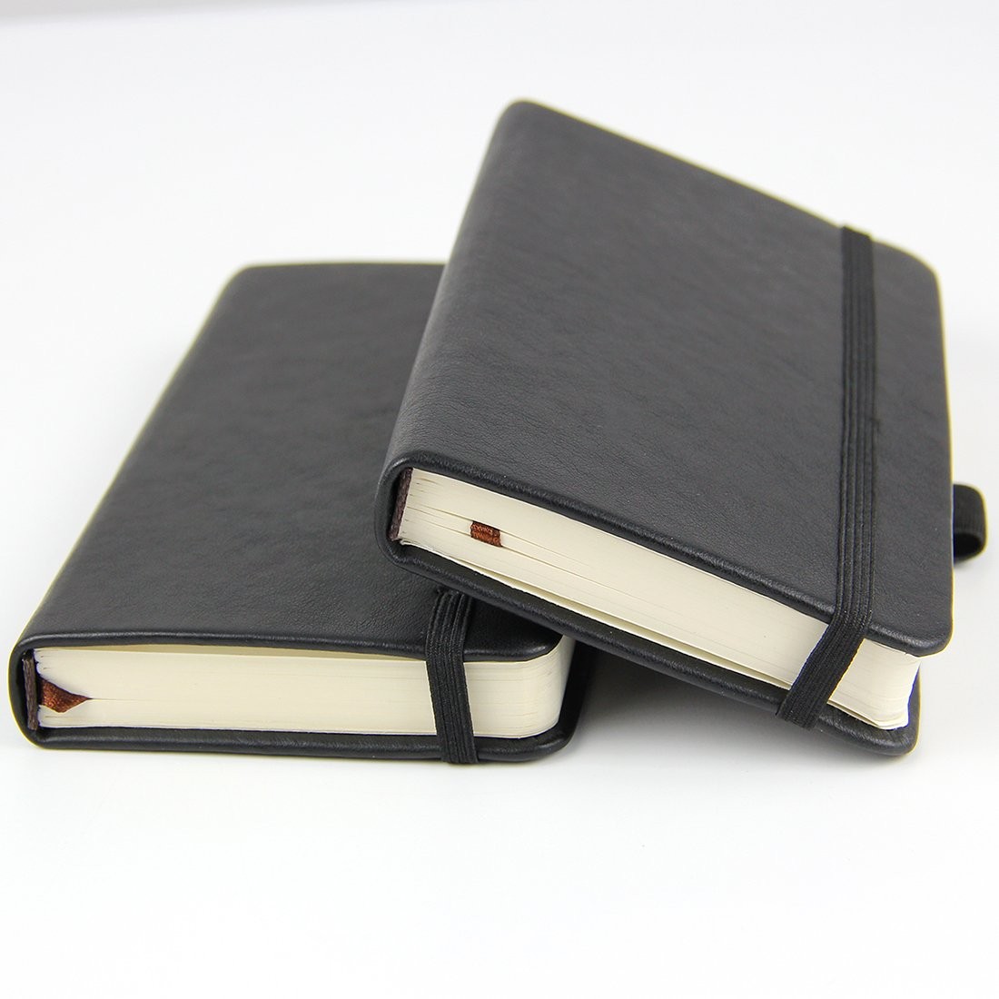 (Paquete De 2) Cuaderno De Bolsillo De 3,5″ X 5,5″, Diario Pequeno De Tapa D…