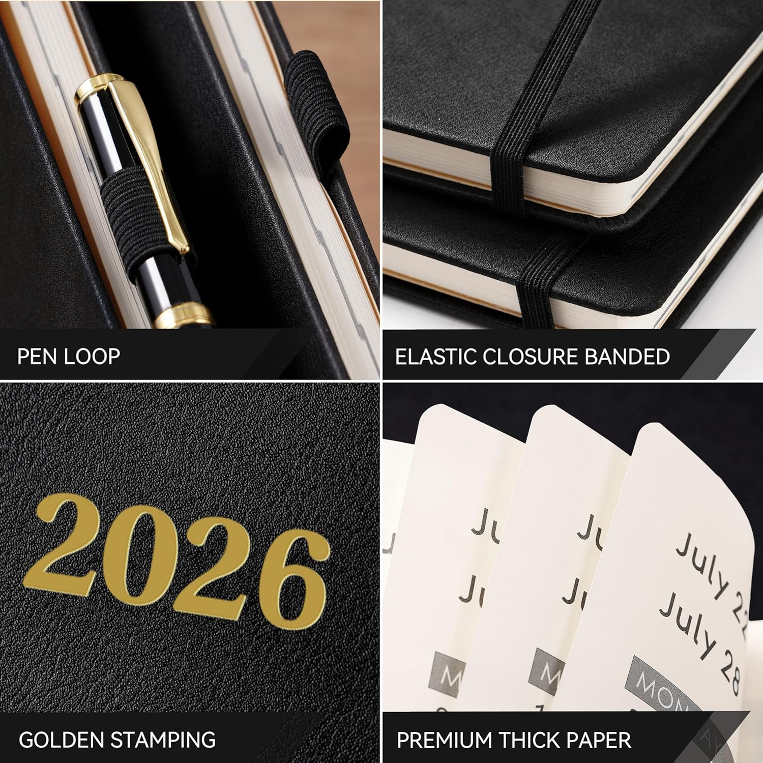 2026 Planner – Weekly and Monthly Planner 2026, Jan.2026 – Dec.2026, 9″ X 11″