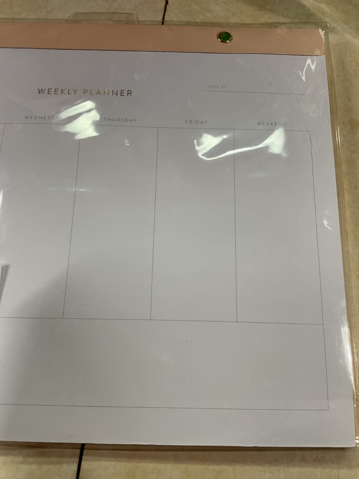 Sugar Paper Weekly Planning Pad Planner Desk Calendar Yearly 52 Sheets 8″ x 10″