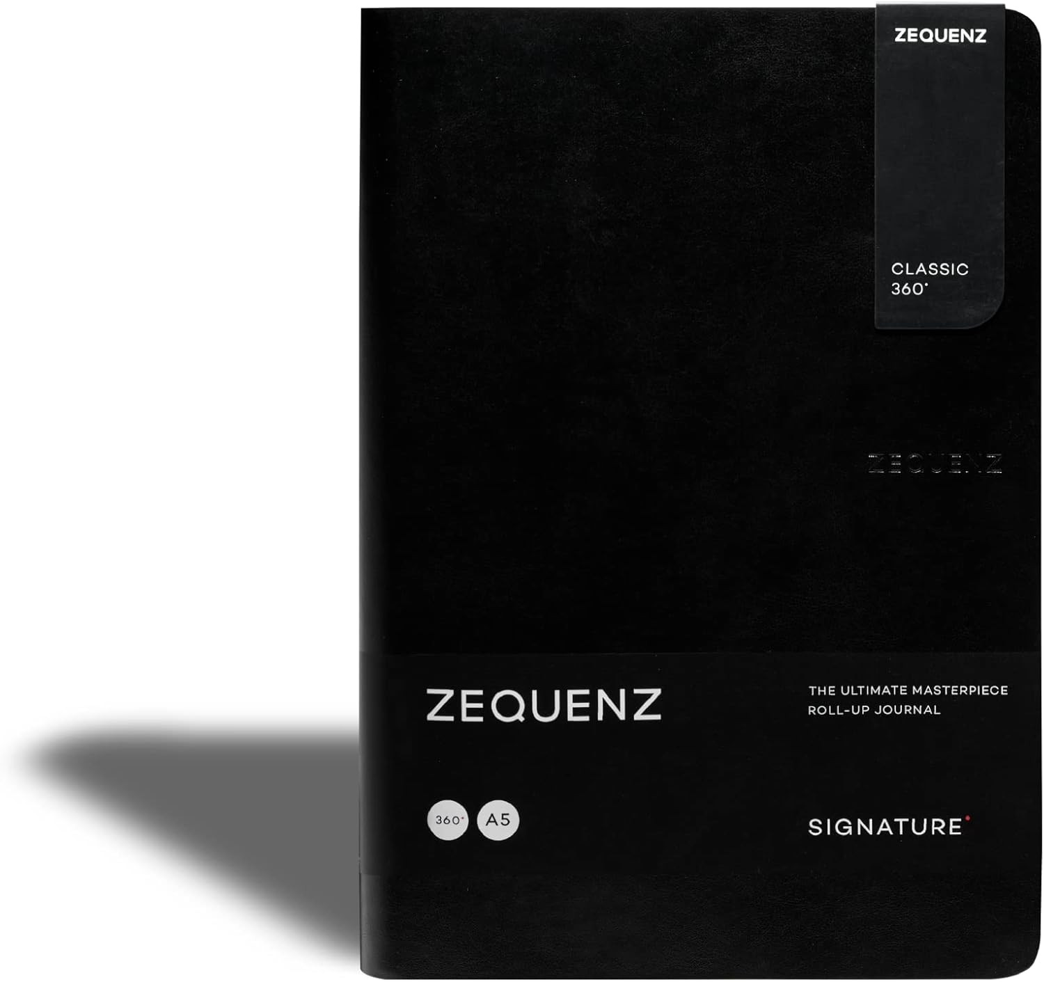 Classic 360 Signature Series, Size: A5 Large, Color: Black, Paper: Grid, Soft Co