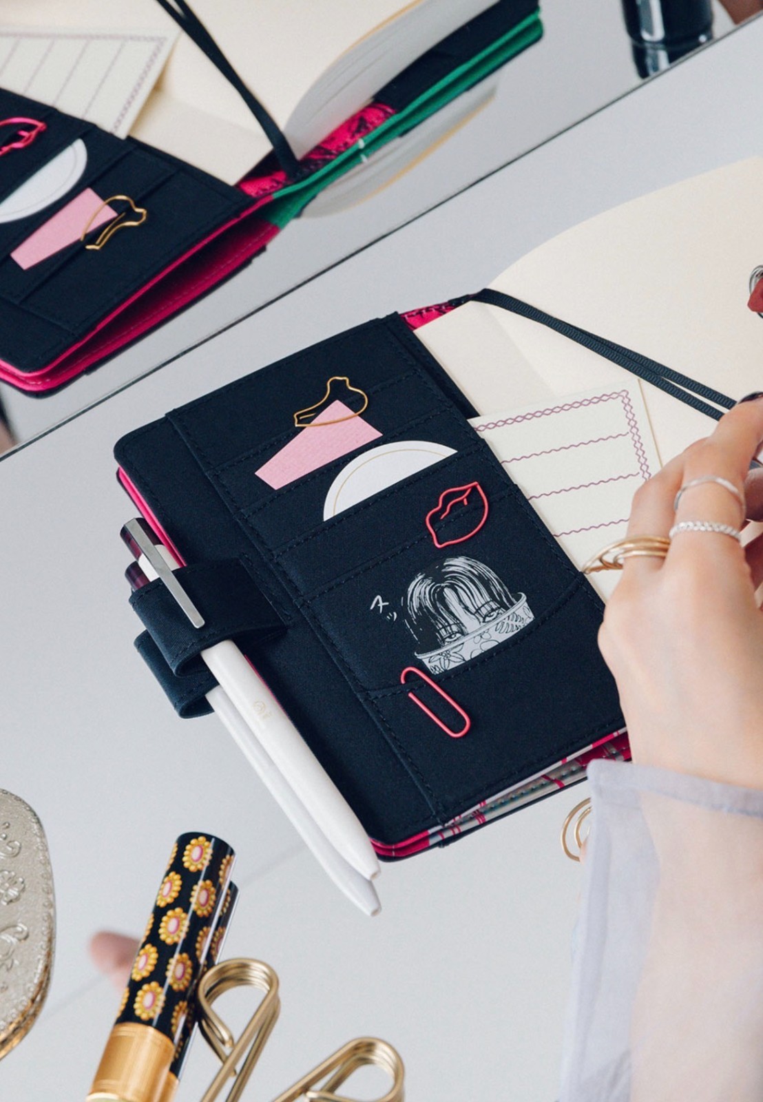 Hobonichi Techo Junji Ito Tomie Smirk original A6 Memory Cousin size A5 set of 2