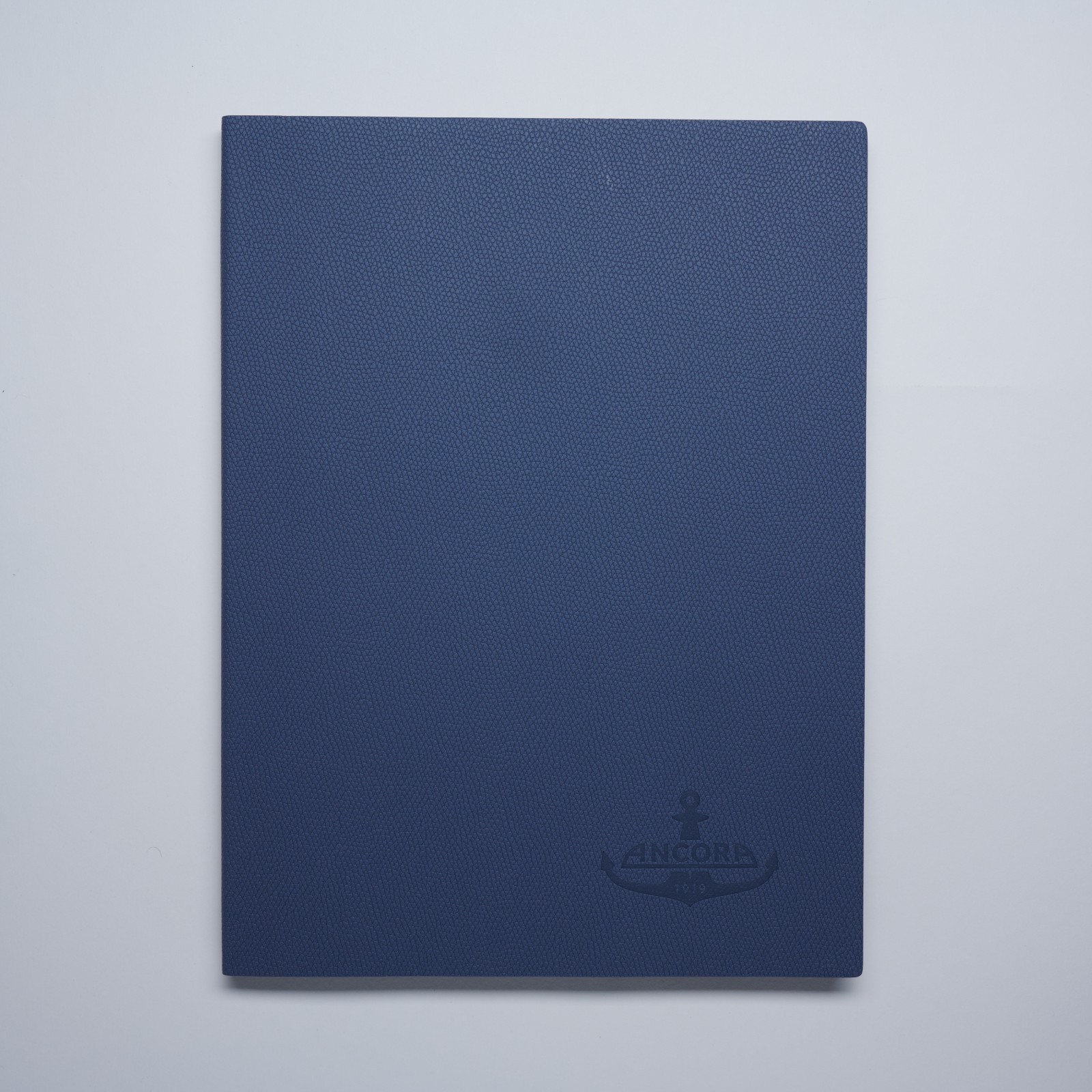 Ancora IMPERIAL BLUE Luxury ITALIAN Leather set of 3 Notebooks ( A6, A5, A4)