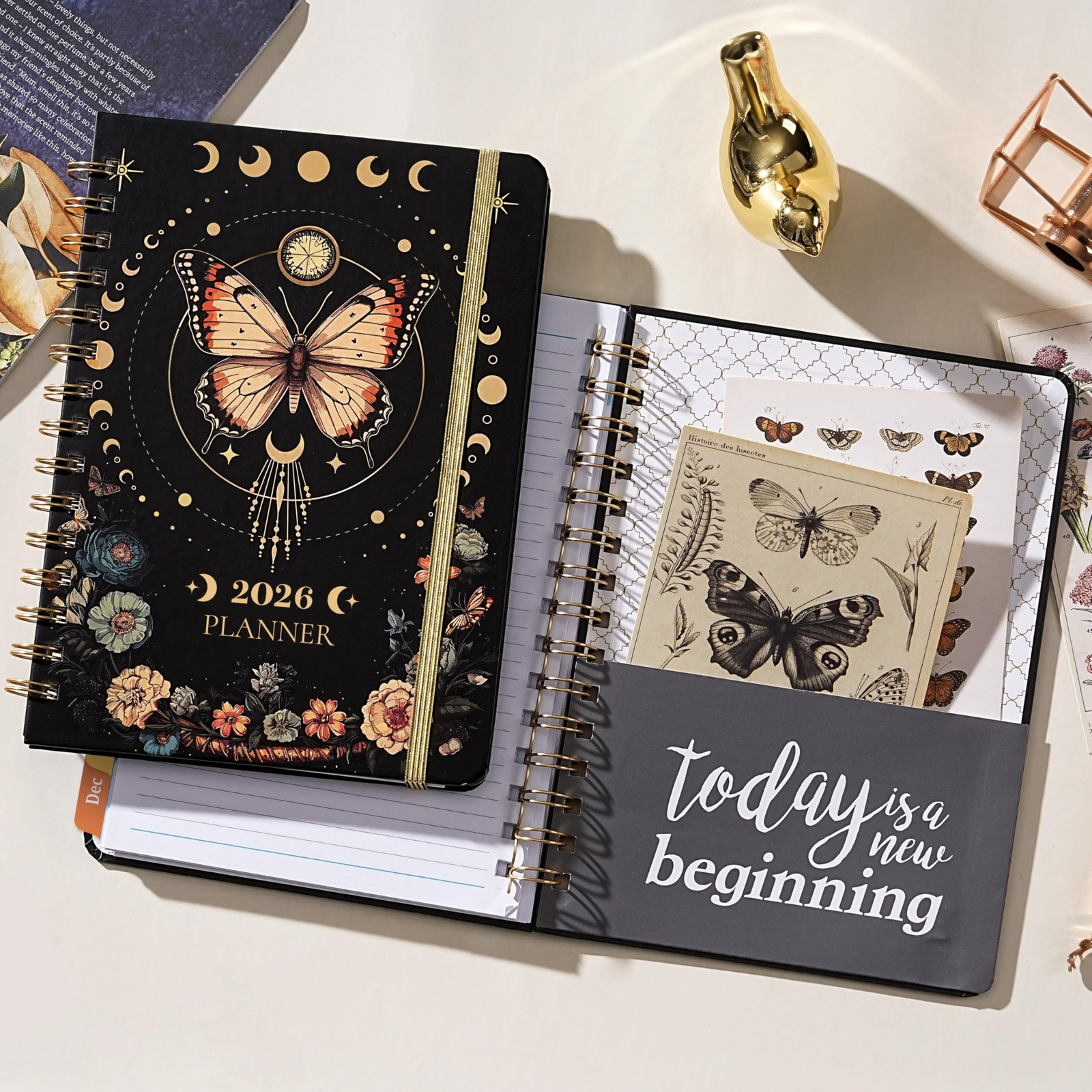 2026 Planner – Planner 2026, Jan 2026 – Dec 2026, 6.4″ x 8.5″, Weekly and Month