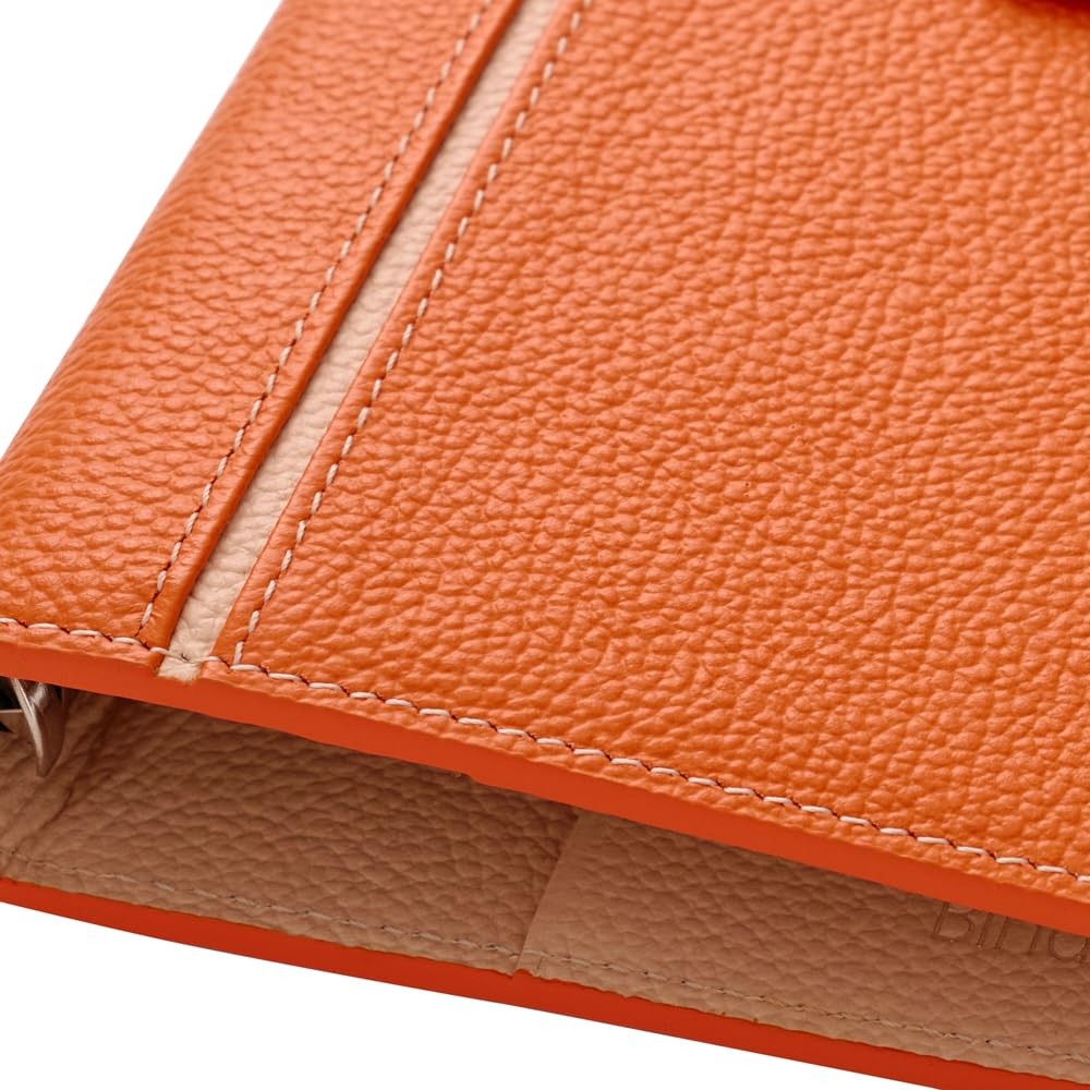 NOLTY Bindex System Planner Unit B15 Bible, 6-Hole, Orange
