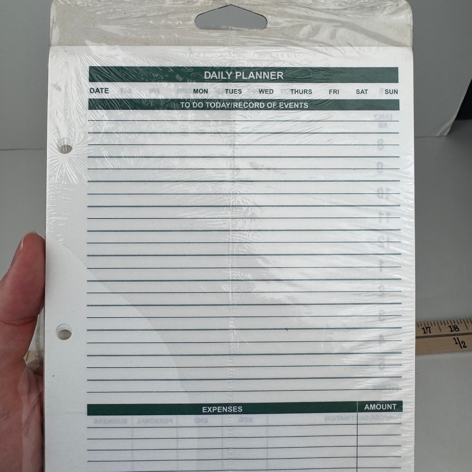 Vtg 92 Mead Cambridge Undated Daily Planner Telephone Address Refill Sheets READ