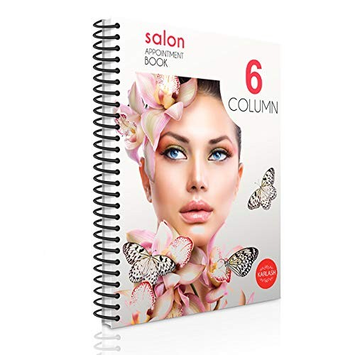 Karlash 6 Column 130 Pages Undated Appointment 1 Count (Pack of 1), white
