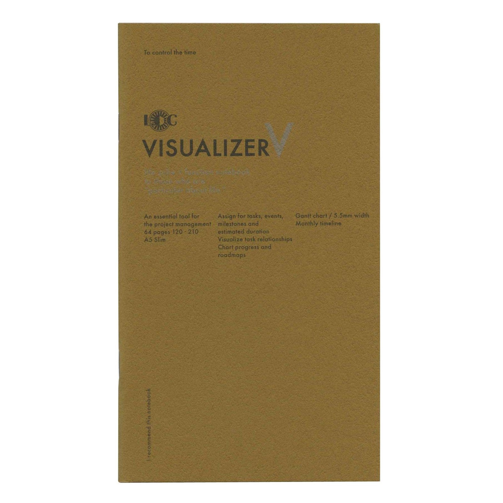 A5 Slim Function Notebook VISUALIZER UNITED BEES LD Luddite
