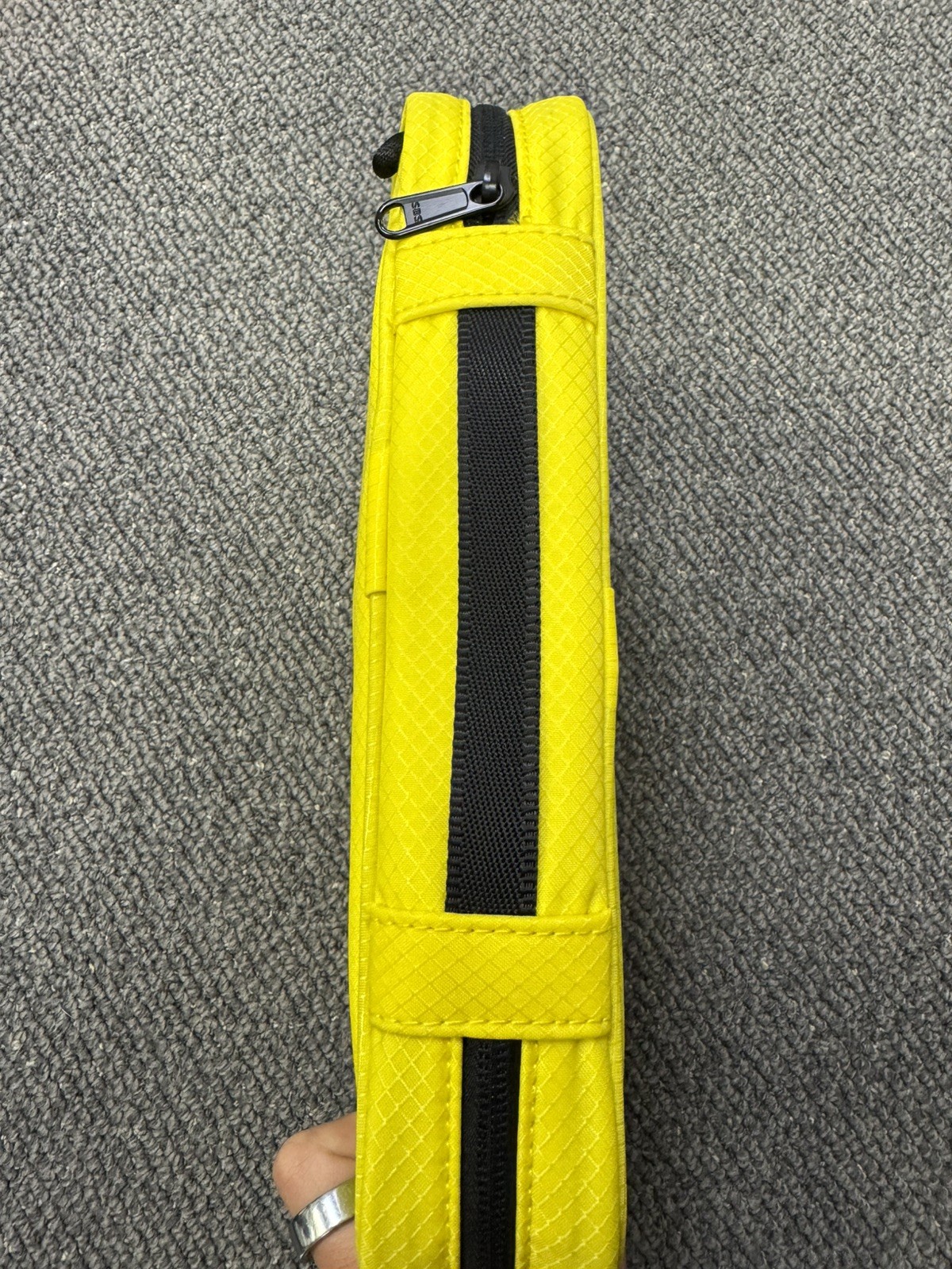Scribbles That Matter A5 Journal Cover Pouch Yellow Supply Carry Case NEW