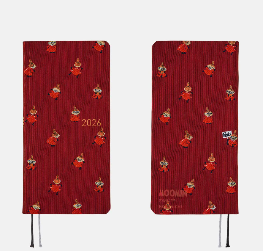 Hobonichi Techo Weeks 2026 Moomin Little My Planner Japanese version Red New