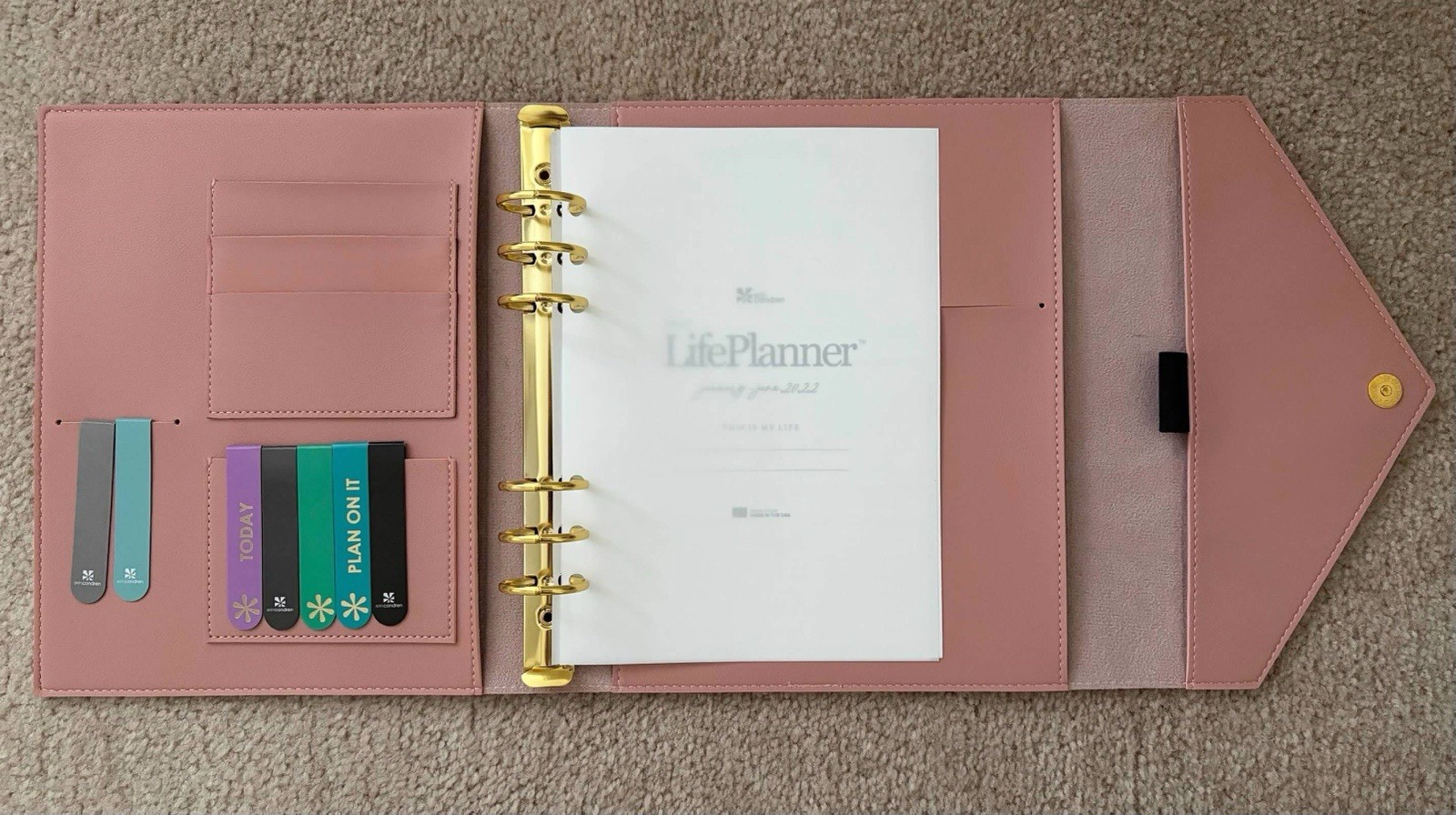 Erin Crondin Folio- Blush-Vegan Leather & Accessories