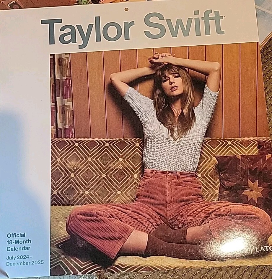 Taylor Swift | 2025 12×24″ 18 Months Square Wall Calendar | Jul ’24-Dec ’25