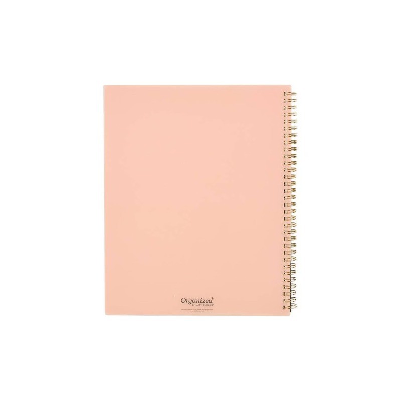 Happy Brands 8.5″x11″ 2026-2027 12 Month Organized Vive Cada Momento