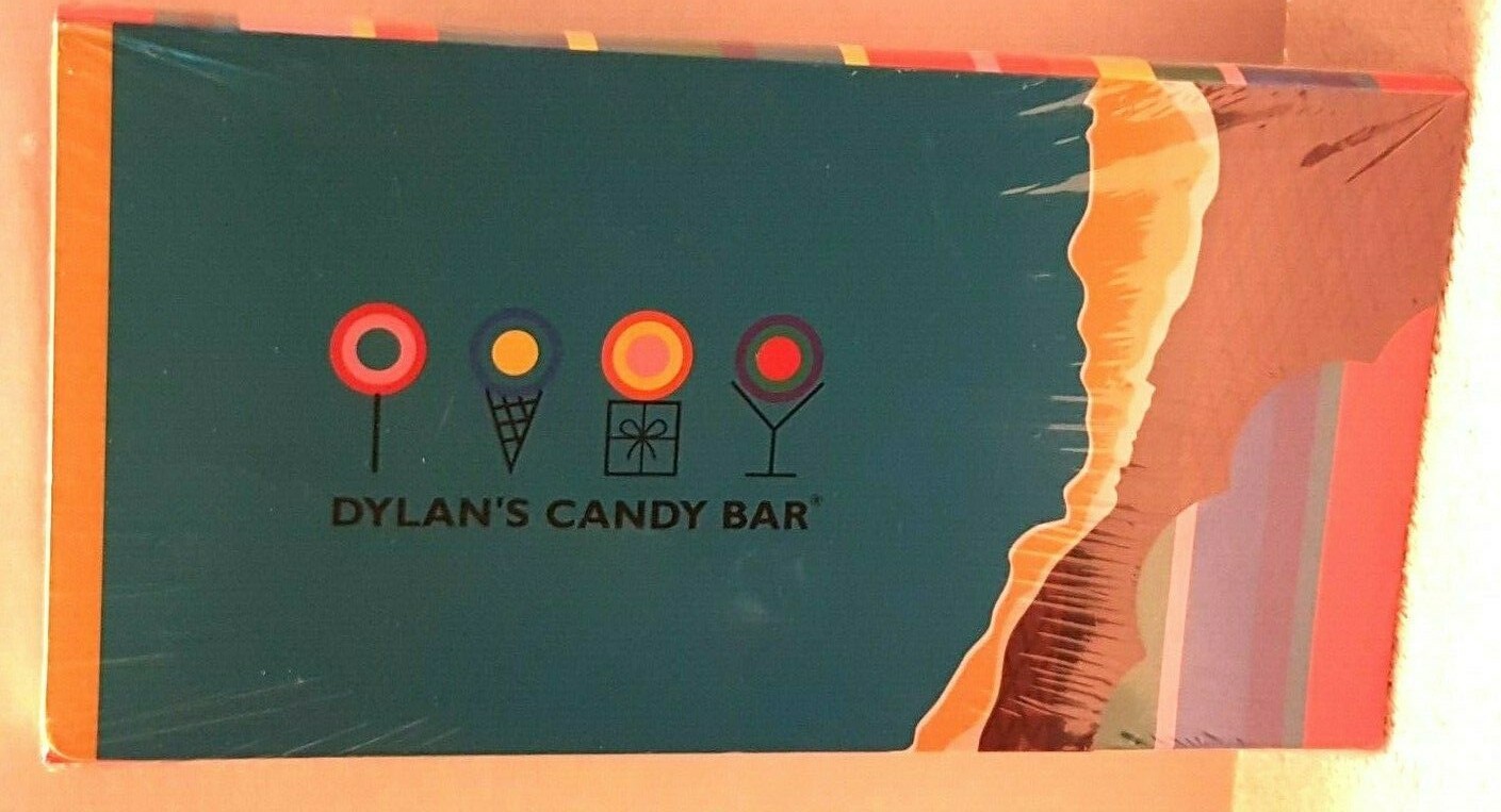 DYLAN’S CANDY BAR MULTI-COLORED LINED JOURNAL WITH MAGNETIC CLOSURE 200 PAGES