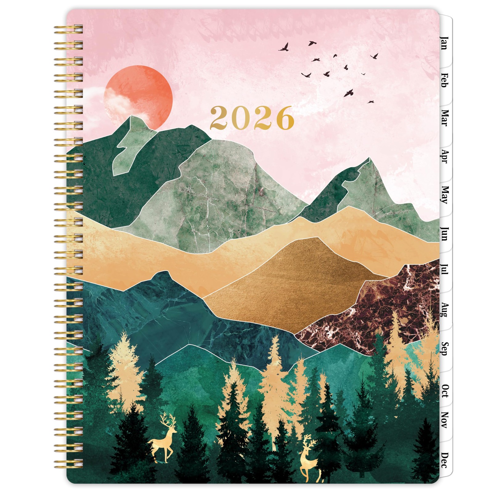 2026 Planner – Planner 2026 Weekly and Monthly, January – December, 8 x 10