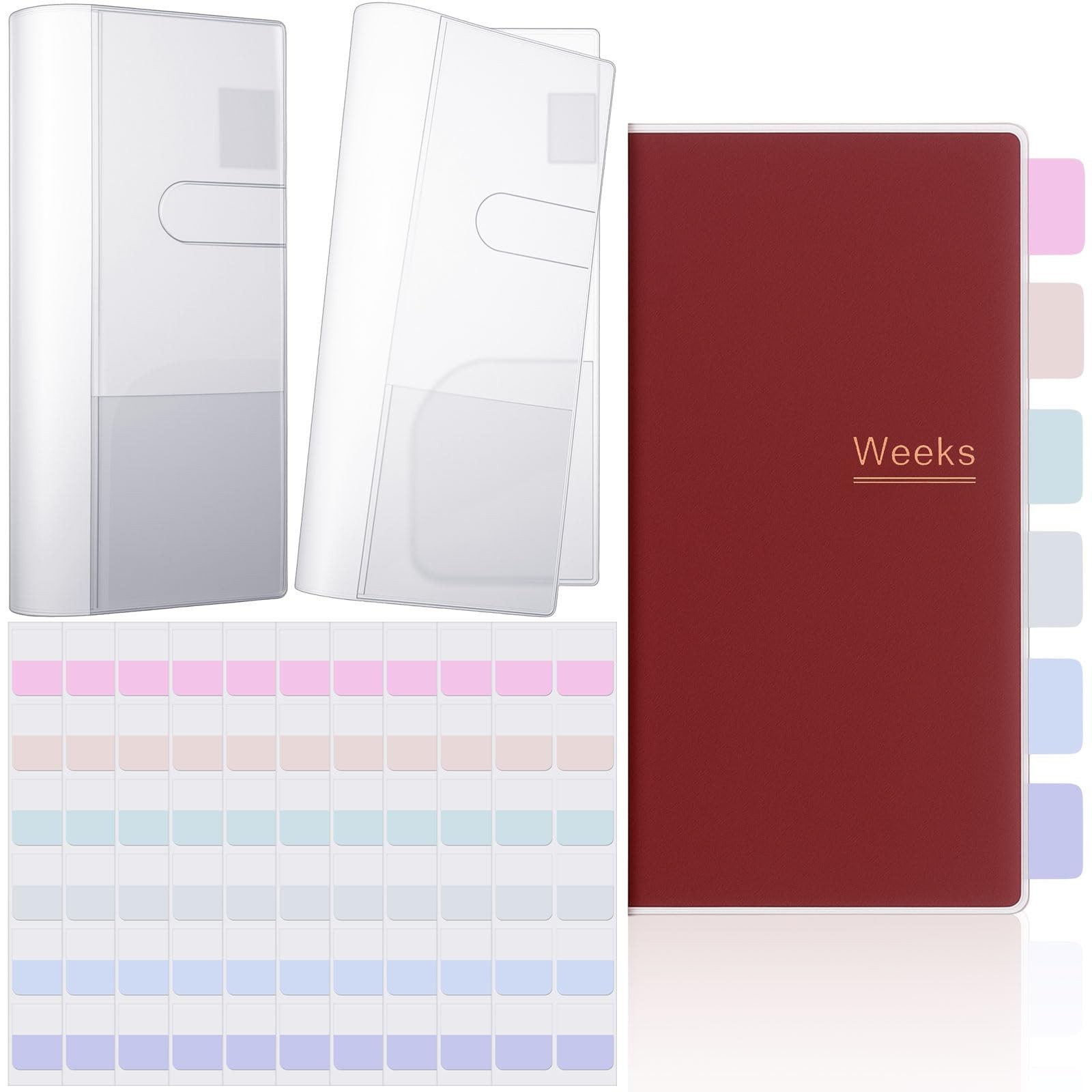 Tinlade 2 Pieces Clear Plastic Cover Compatible with Weeks, 8.03 Light Color