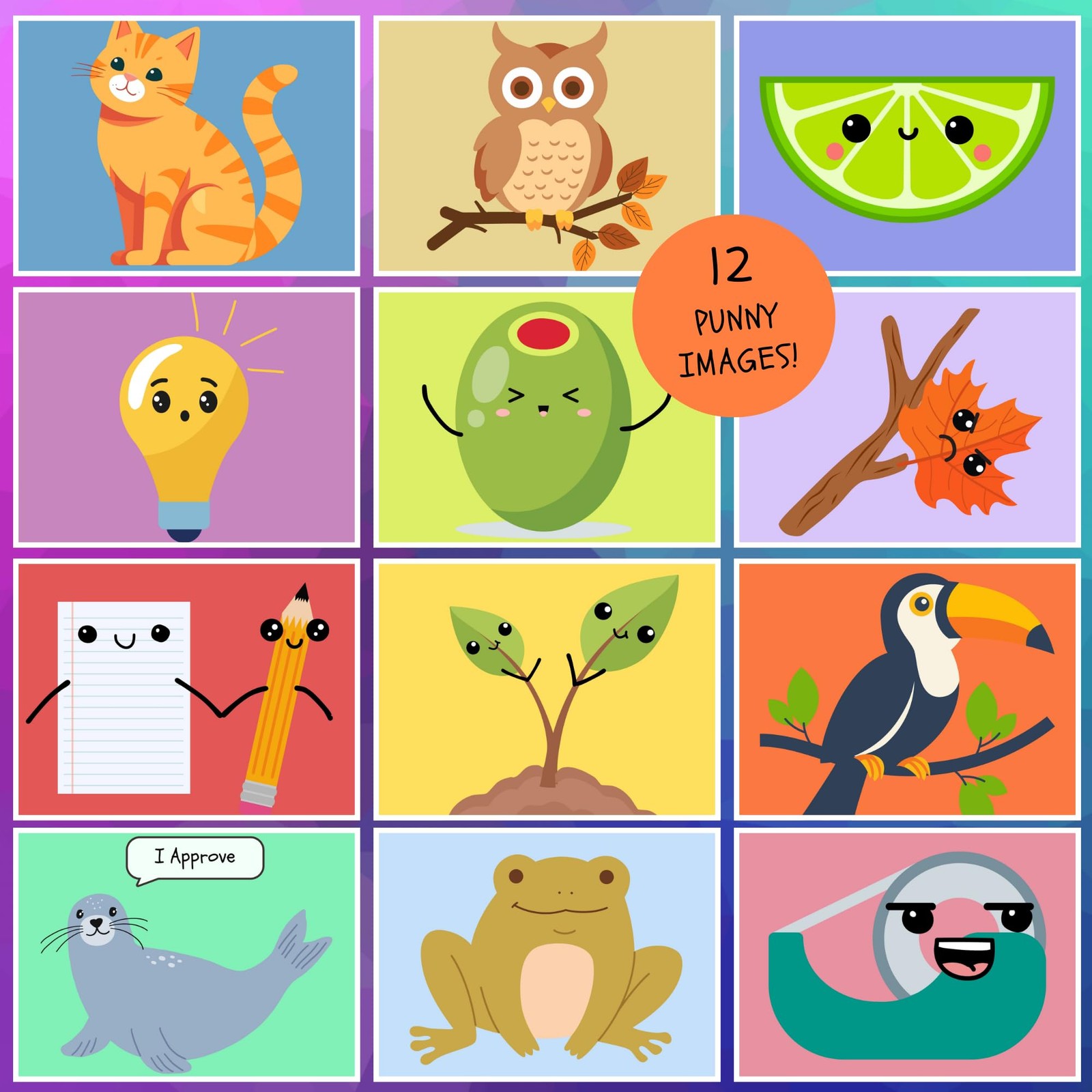 A Punbelievable Year 2026 Puns Wall Calendar | Monthly Humor with Multicolor