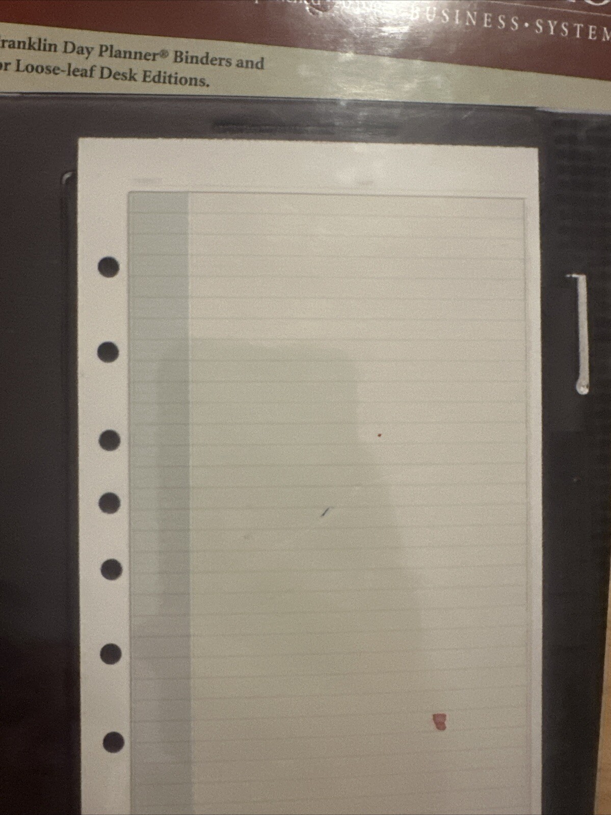 Day Runner Lined Pad 5½” × 8½” 30 Sheets 7 Ring 483-341 Vtg 1994 NIP Pro System