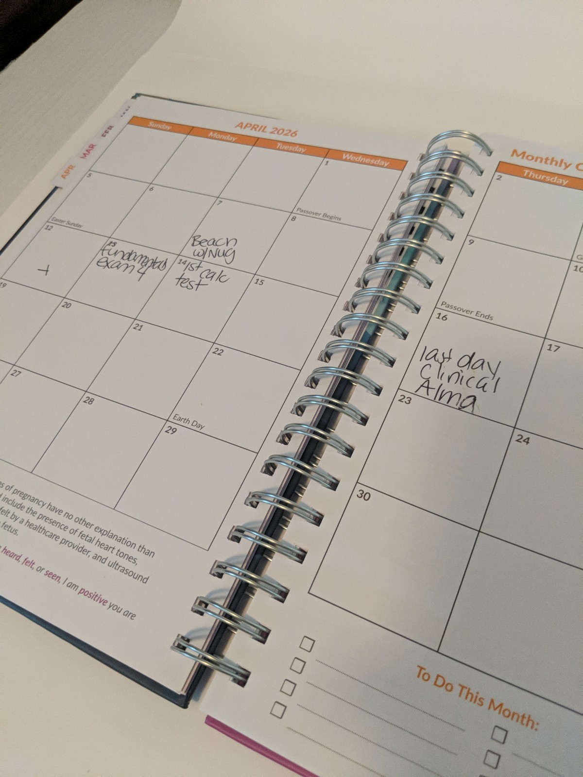 Nursing School Study Planner Level Up RN Nursing Good May 2026 – January 2027