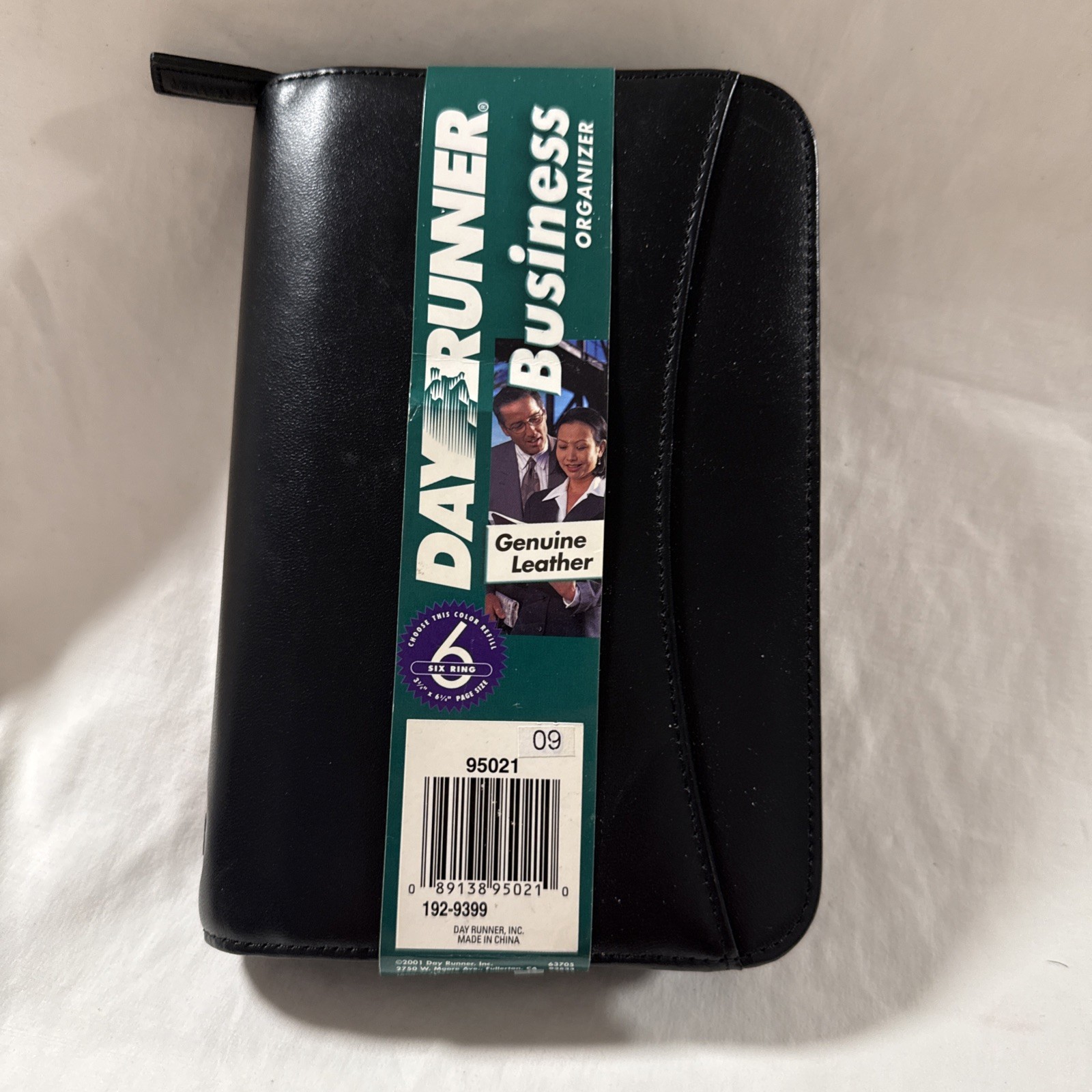 Dayrunner Personal Organizer Running Mate Ed 8×6 Zip Around 6 Ring Black – New