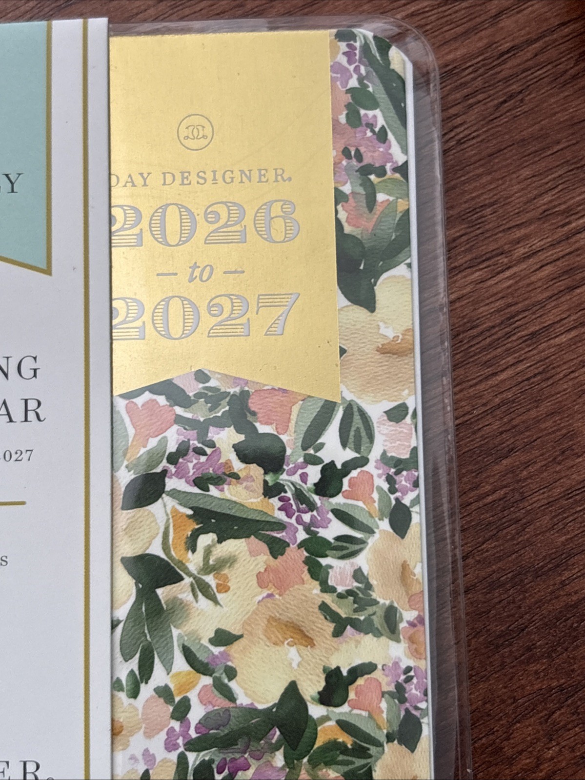 Blue Sky 2026 2027 Pocket Calendar Floral Checkbook Planner Mini NEW