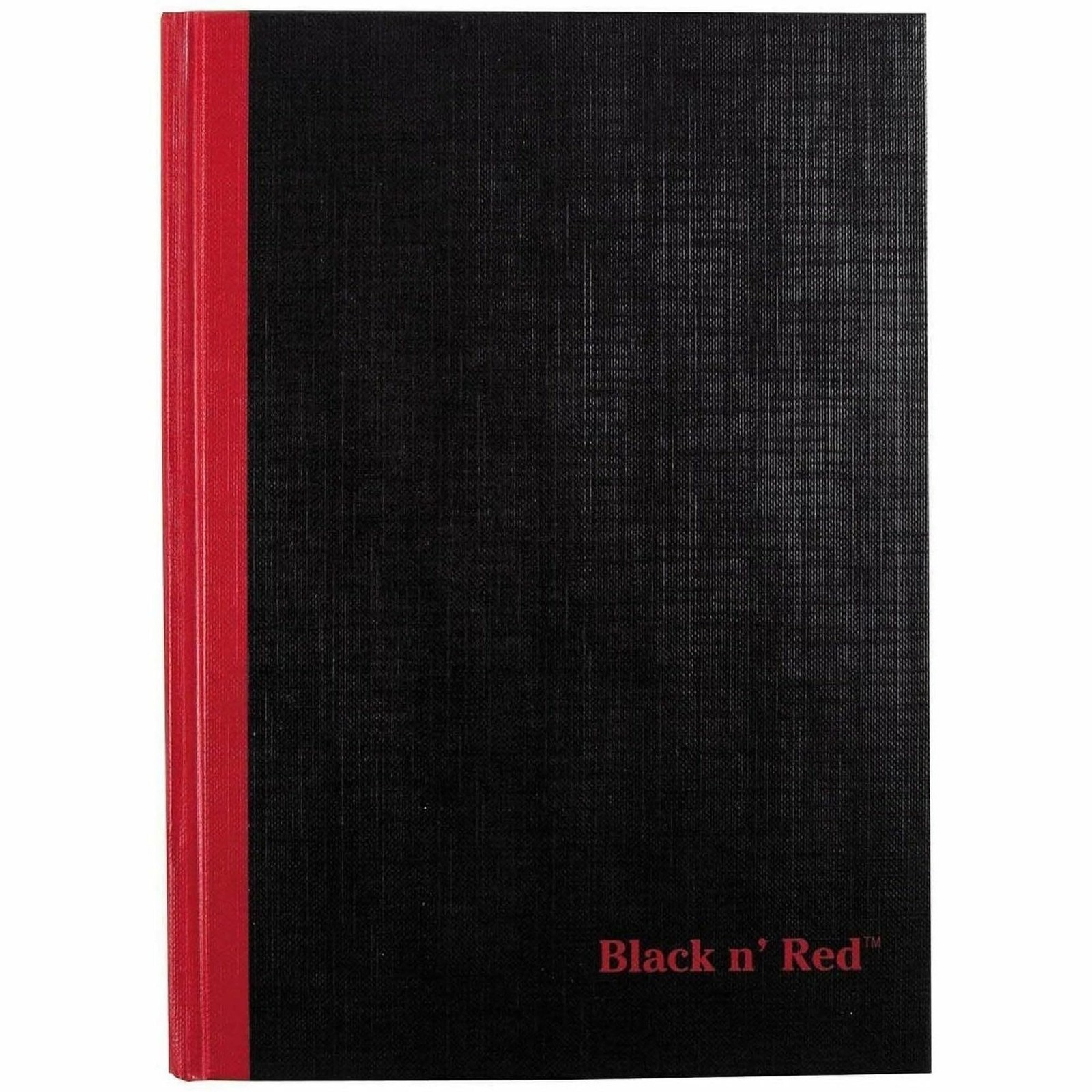 Black n Red – A5 Feint Lined Notebook Pad 1 Count,