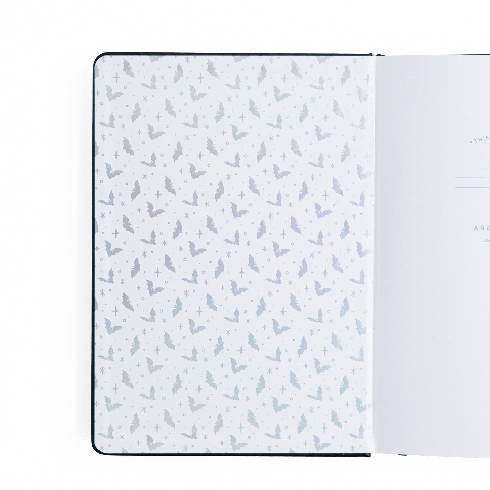 Archer and Olive B6 Dot Grid Notebook – Cute Bat
