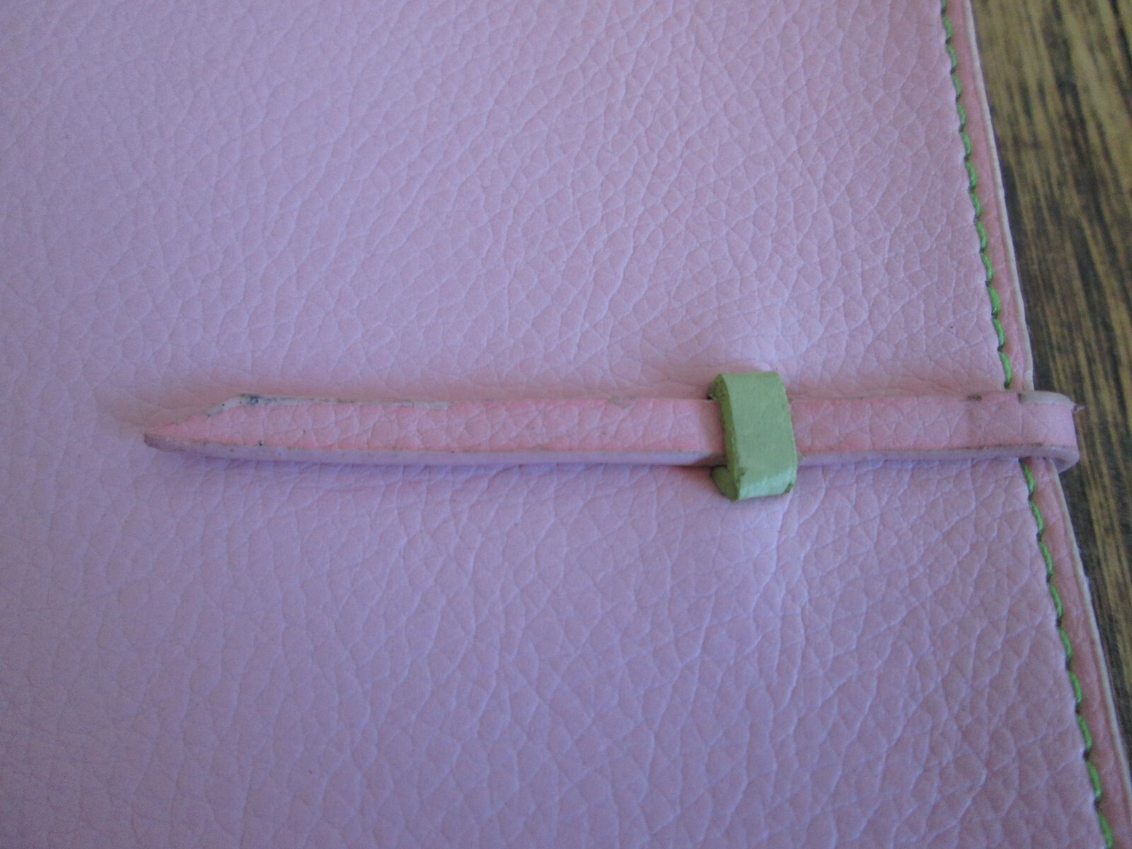 NEW Aria Pink Faux Leather Pocket Small Blank Journal MEAD 100 Sheets 200 Pages