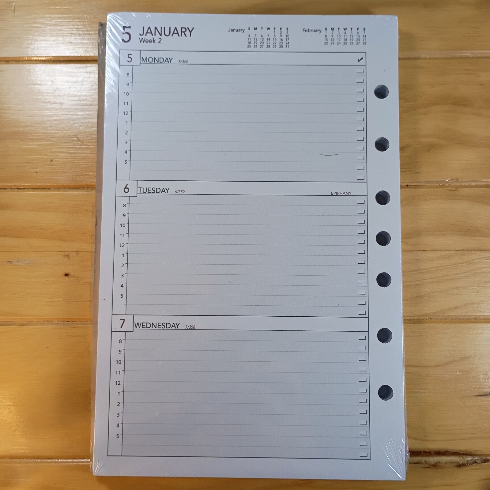 2X AT-A-GLANCE My Week 2026 Zise 4 With Monthly Calendars Item #061-285Y
