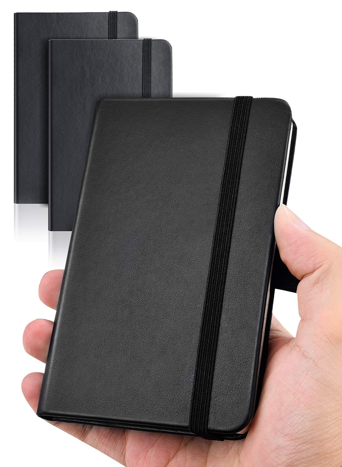 Pocket Notebook, Small Notebook, 2-Pack Total 320 Pages,3.7″ x 5.7″ Pocket Note