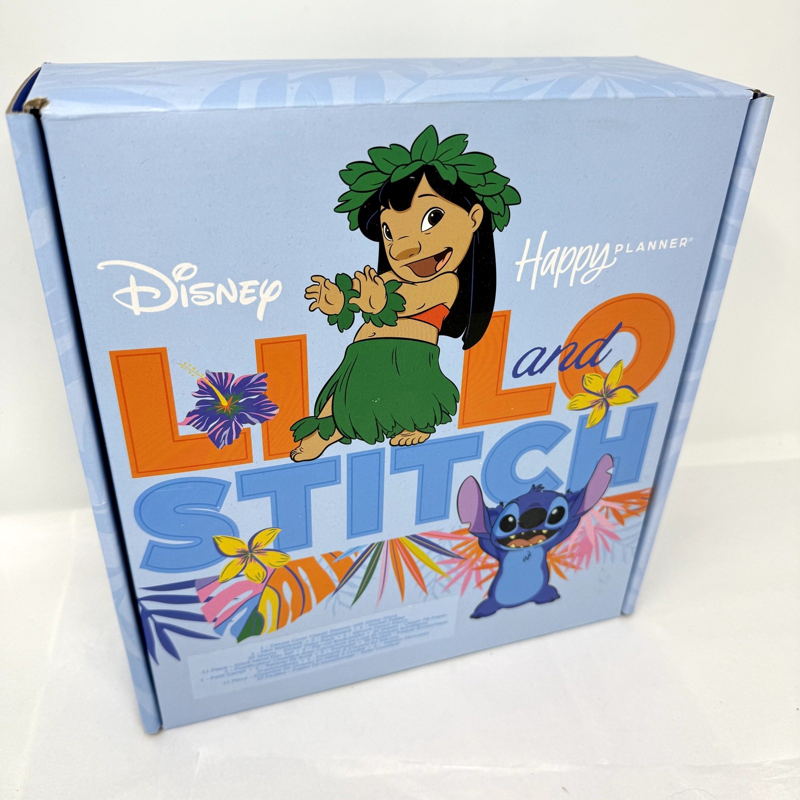 Disney Lilo & Stitch Be Happy Box Happy Planner New In Box Retired Vaulted Set