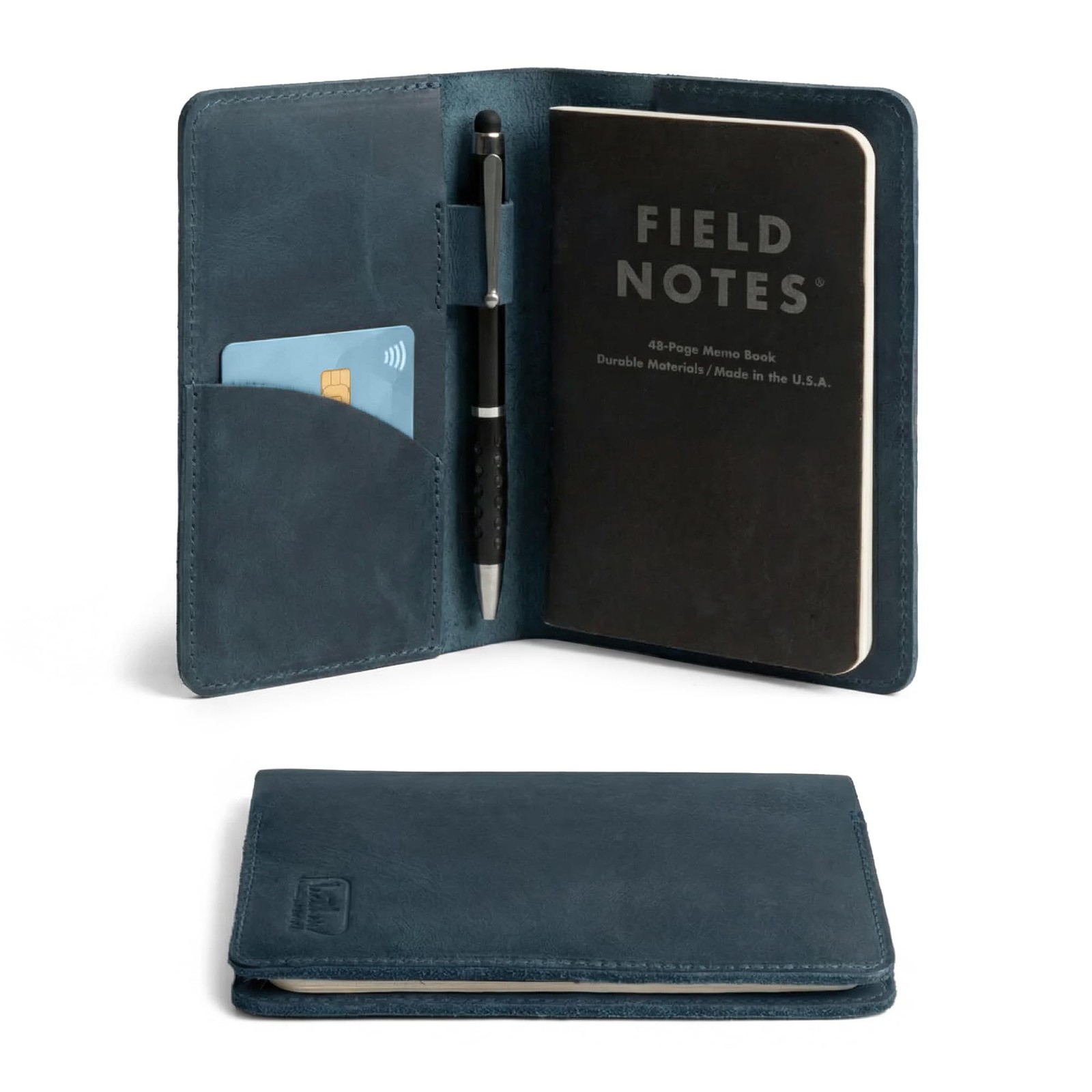 Leather Worx Leather Field Notes Cover Leather Notebook Cover 3.5 X 5.5 In.