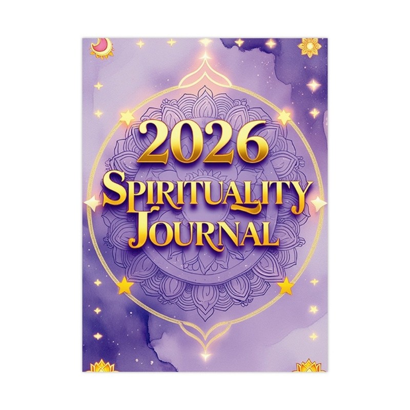 2026 Spiritual Journal Daily Planner Mindfulness Reflection Notebook 68 Pages