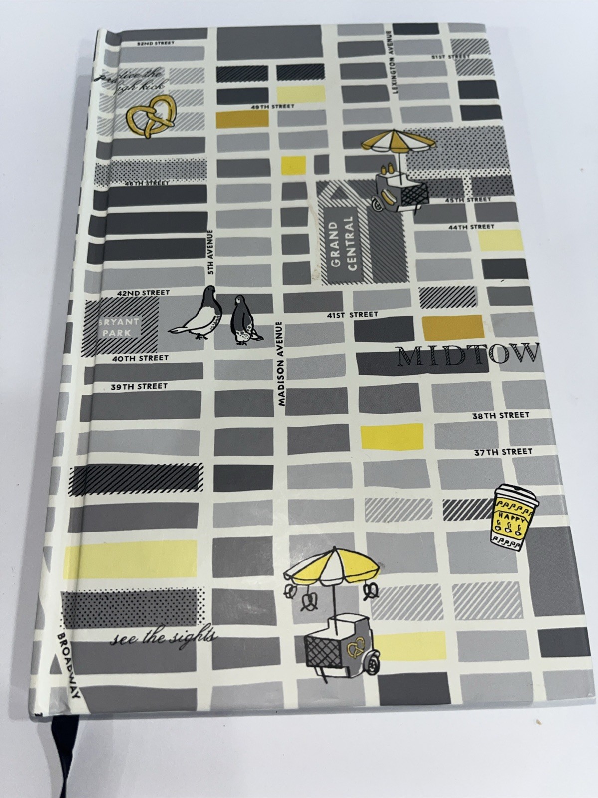 NEW Kate Spade New York City themed journal/notebook