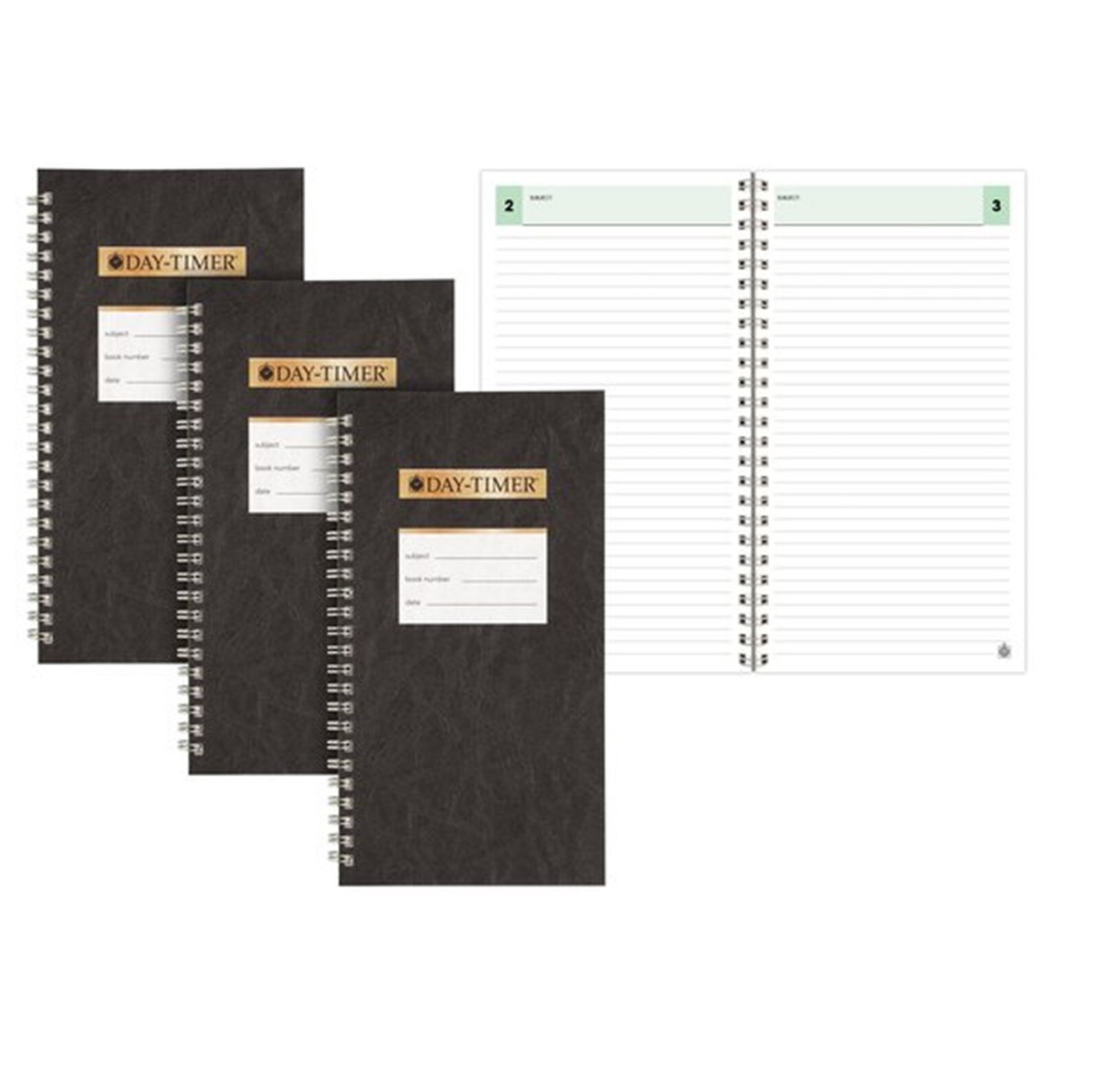 Day-Timer All Purpose Pocket Notes, Black, Pocket Size, 3 1/2″ x 6 1/2″, 3 Pack