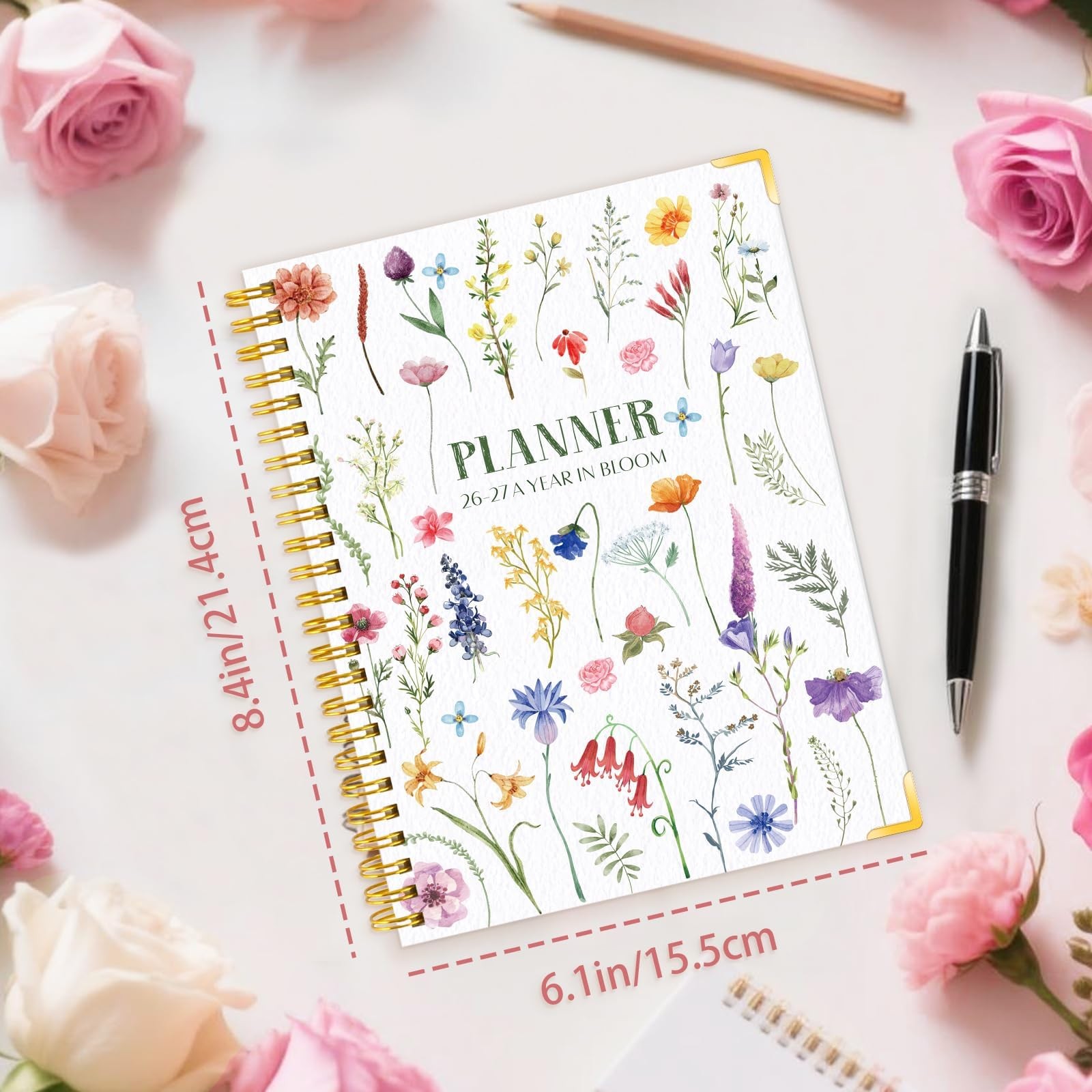 GuassLee Planner 2026-2027, Academic Year Weekly and 6.1″×8.4″, Purple