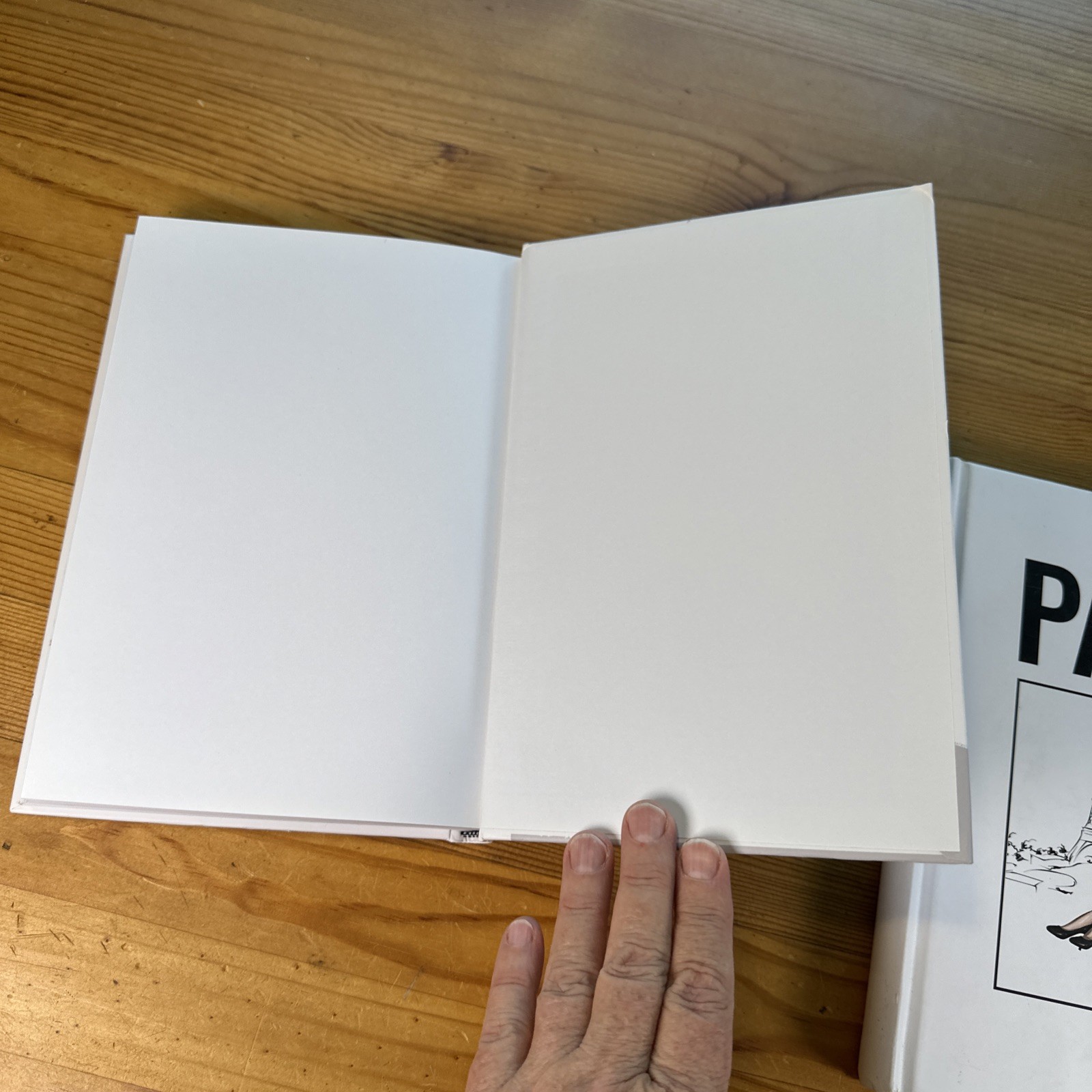 Lot Of Two New Journals London & Paris 9.5” X 6.5” Blank Unlined Pages Hardcover