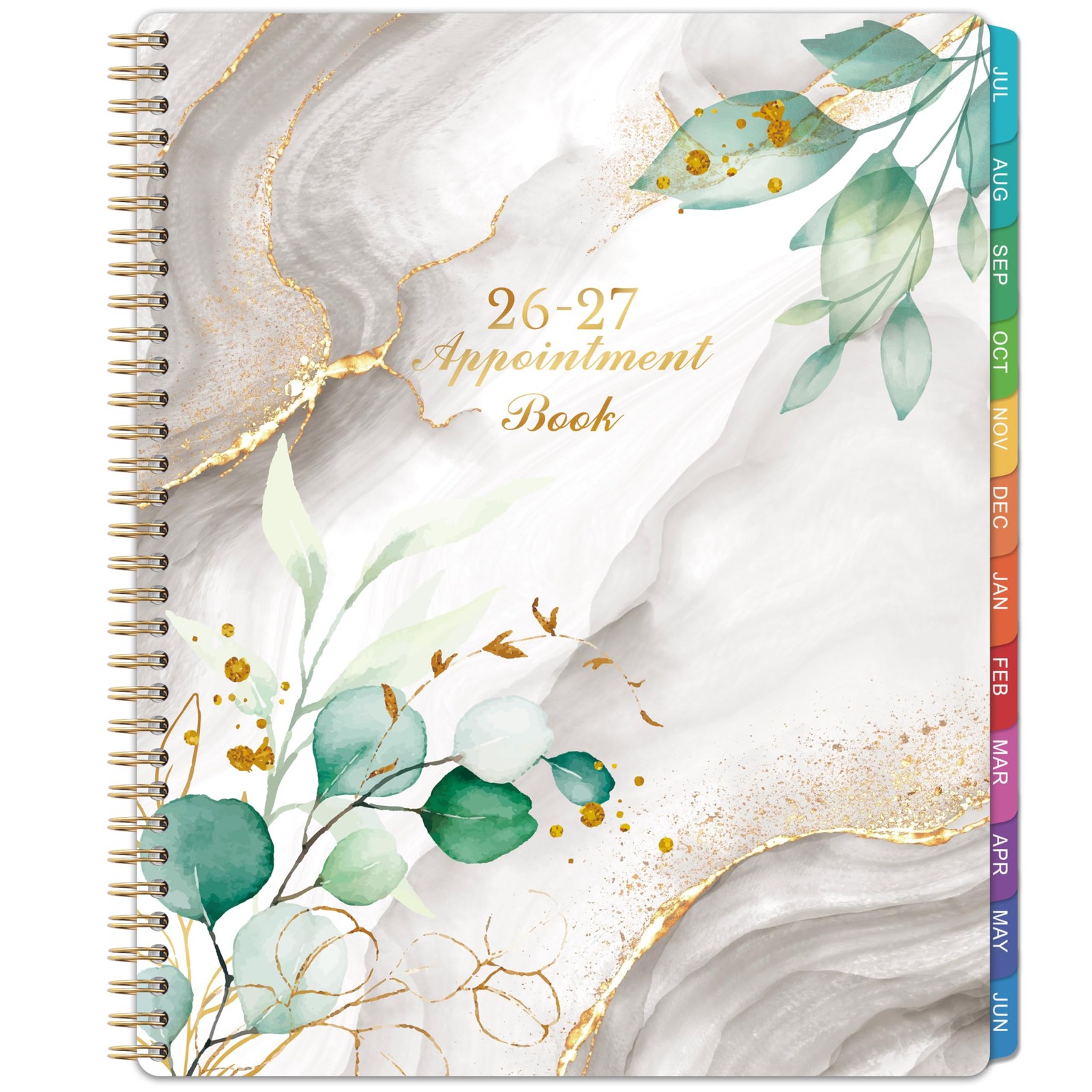 Appointment Book 2026-2027 – Daily Planner 2026-2027, 8.5” x 11”, Weekly Appoi