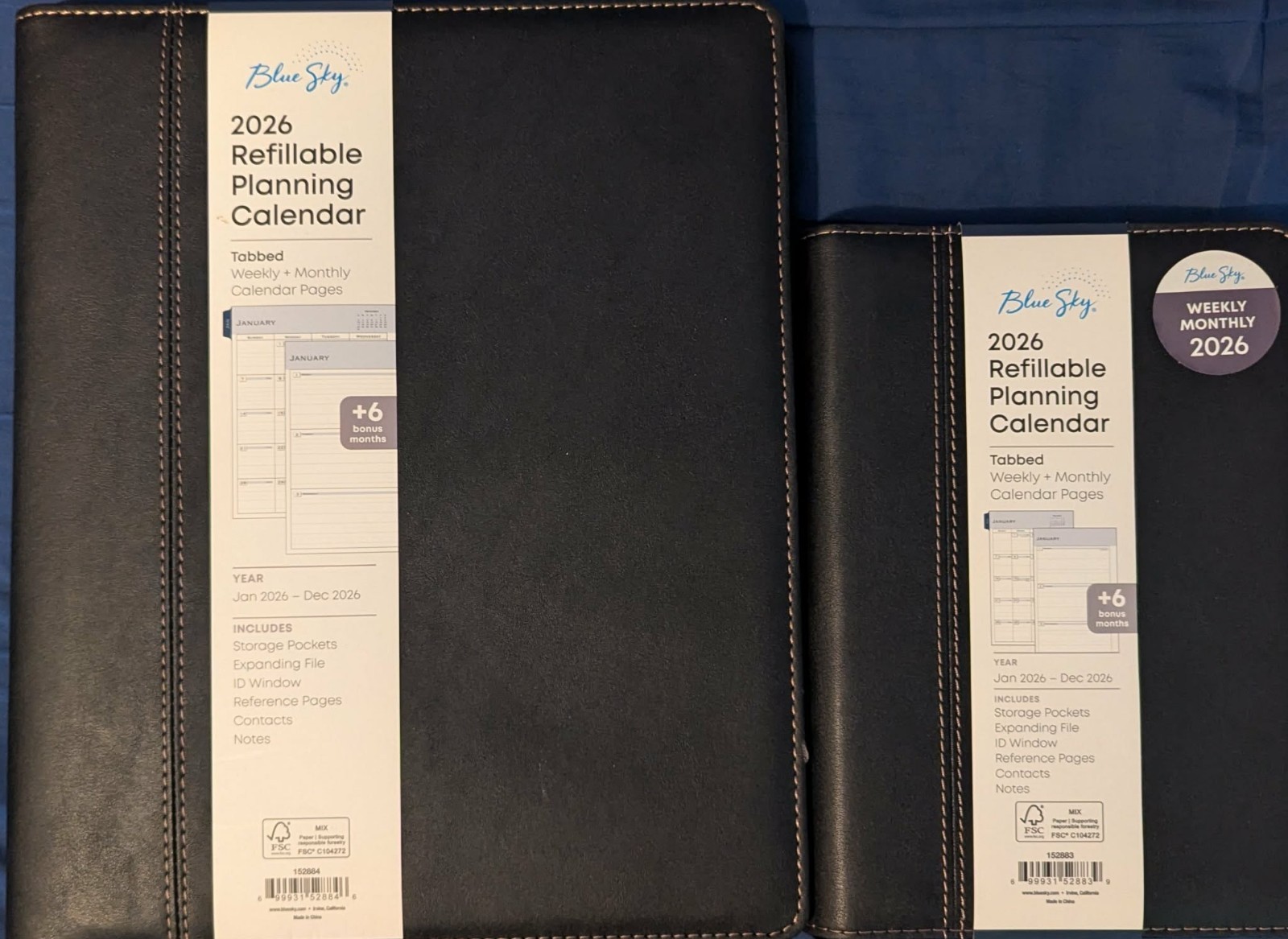 2026 Blue Sky Passages Calendar Year Weekly & Monthly Planner Double Set