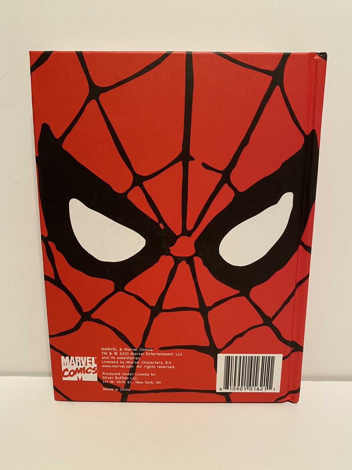 Silver Buffalo Spider-Man Silver Eyes Hardcover Journal Marvel