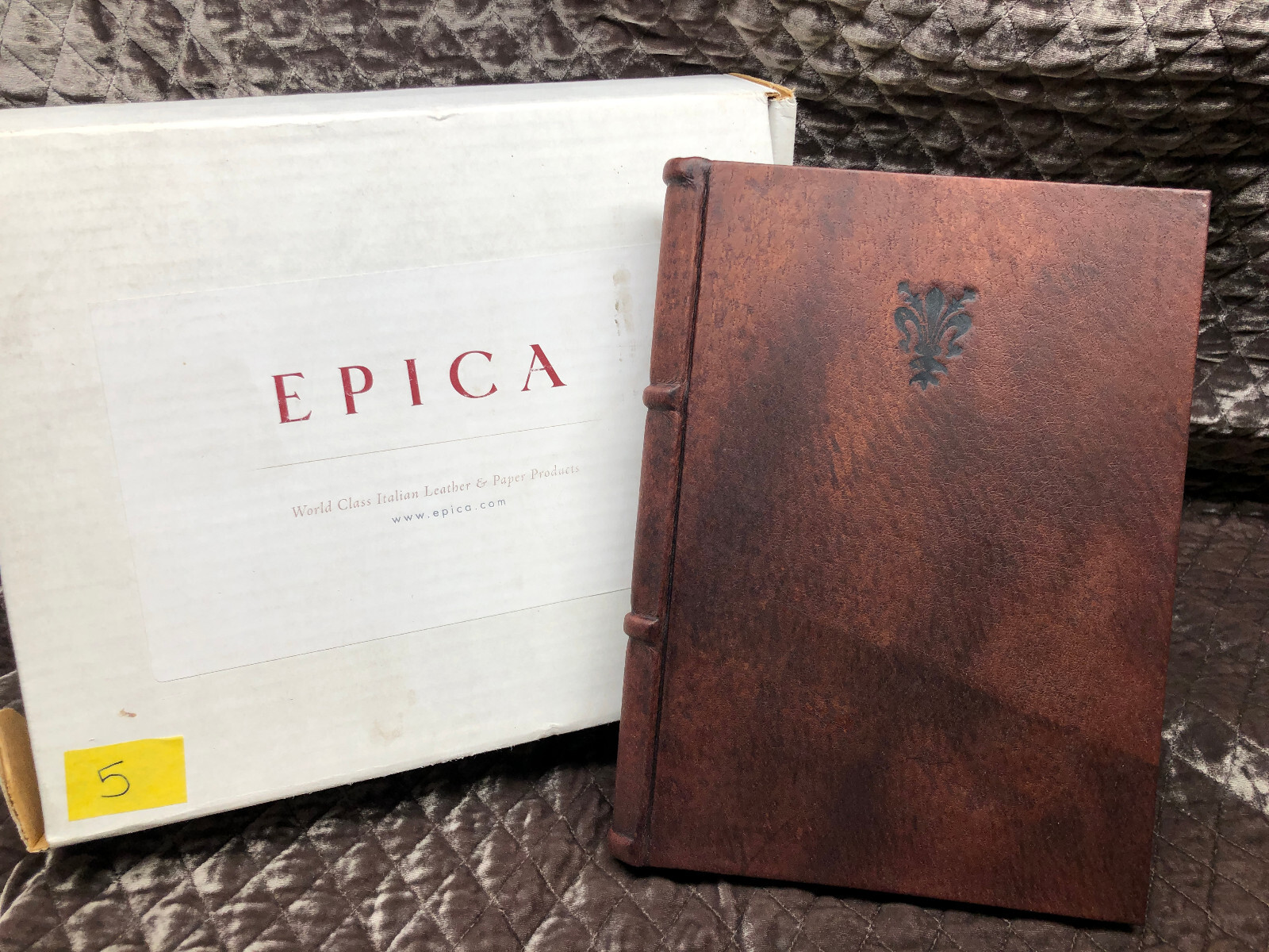 Epica Leather Journal, Handmade in Italy, #5
