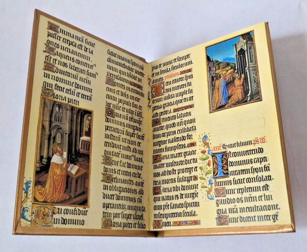 Coppenrath Verlag Très Riches Heures Illuminated Manuscript Address Book 1994