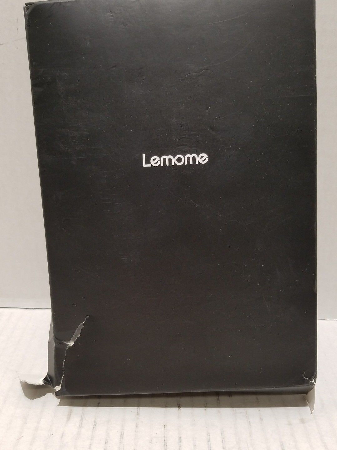 Thick Classic Notebook with Pen Loop – Lemome Wide Ruled Hardcover Notebook