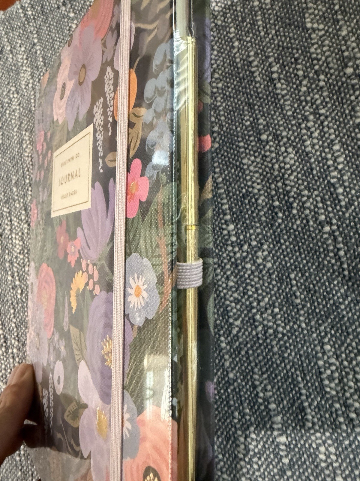 Rifle Paper Co Journal with Pen Garden Party Violet 144 Pages Brand New