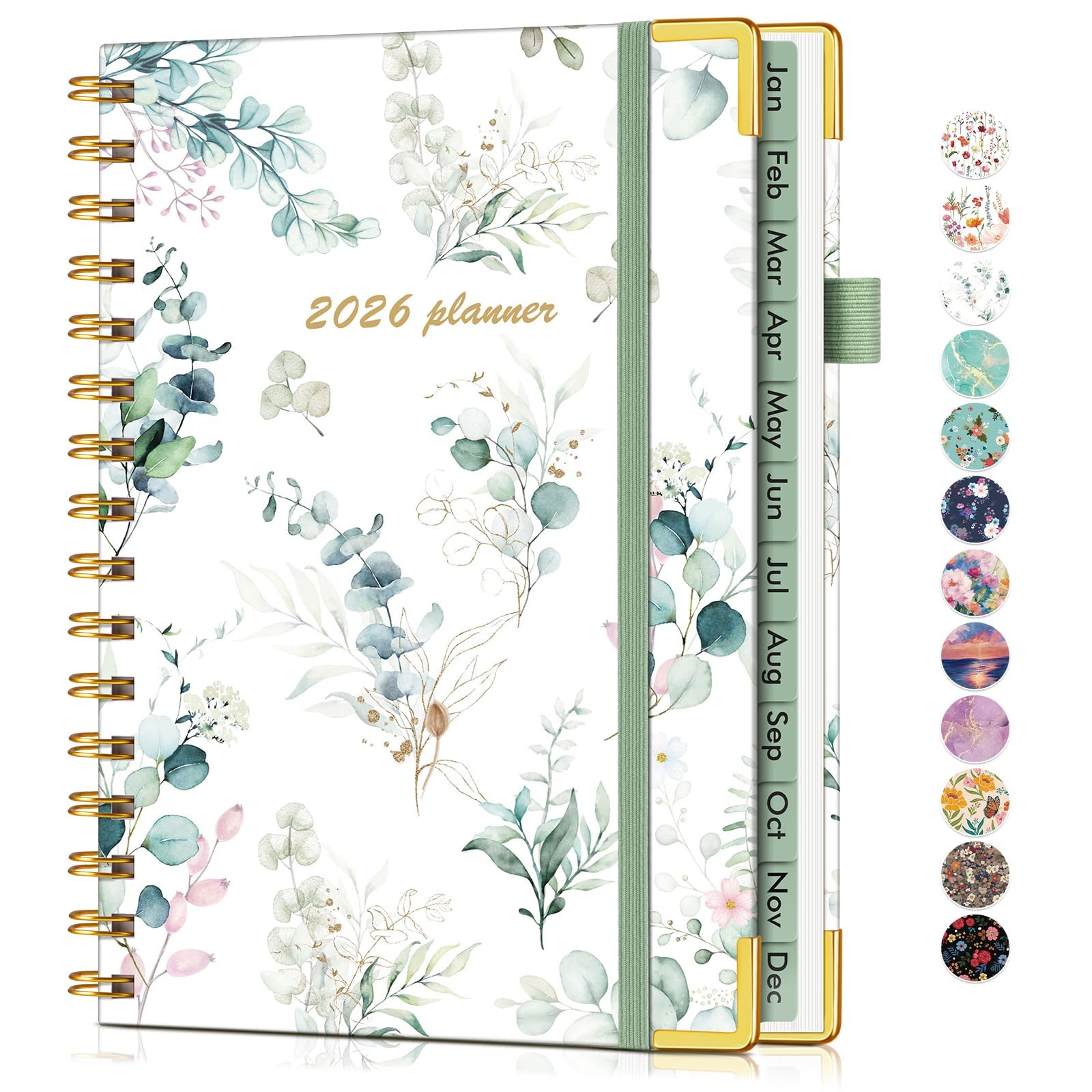 2026 Planner, Hardcover Weekly and Monthly Planner for Women