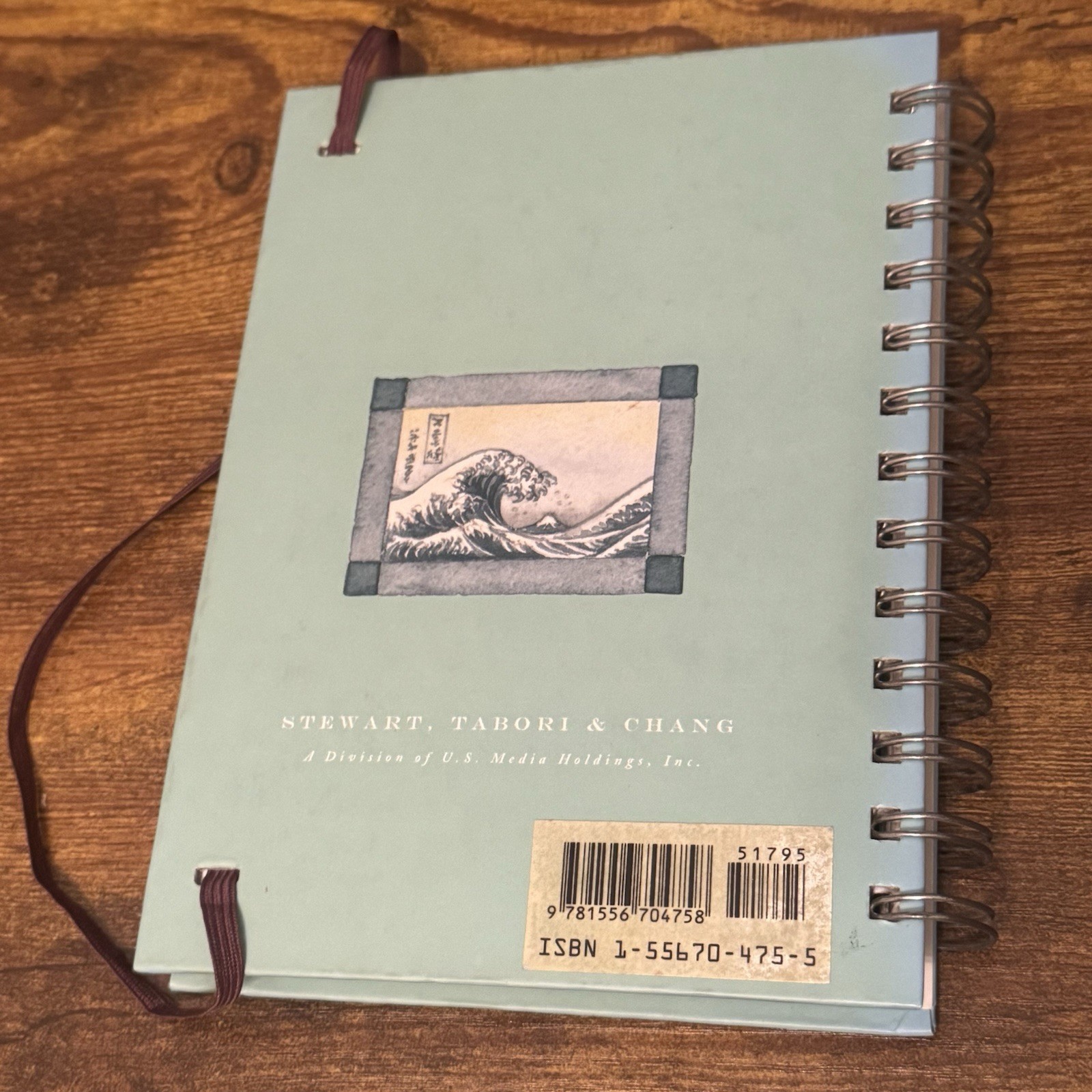 Stewart Tabori Chang Traveler Vintage Voyage Map Journal 1996 Spiral Travel Book