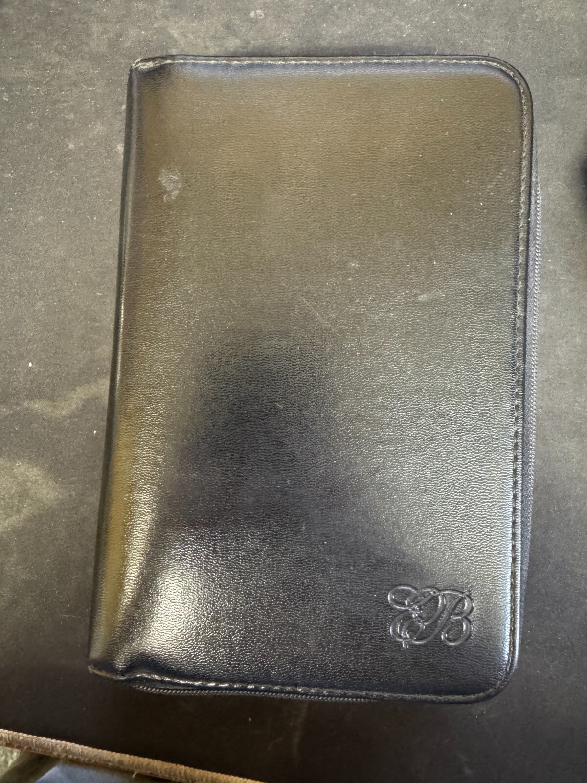 Vintage Enzo Baglioni Organizer Planner Wallet Fillable approx 8inx6in